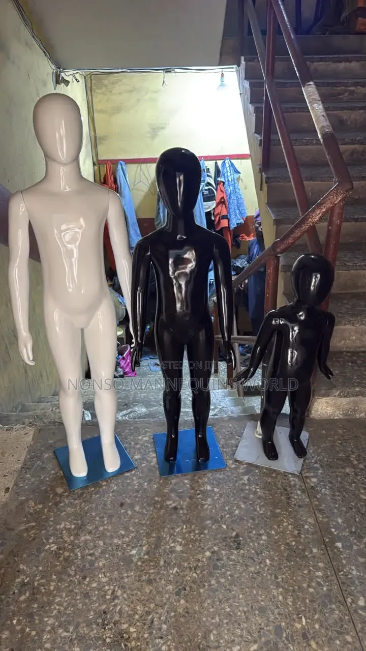 Unisex Kids Mannequin of Different Ages and Sizes