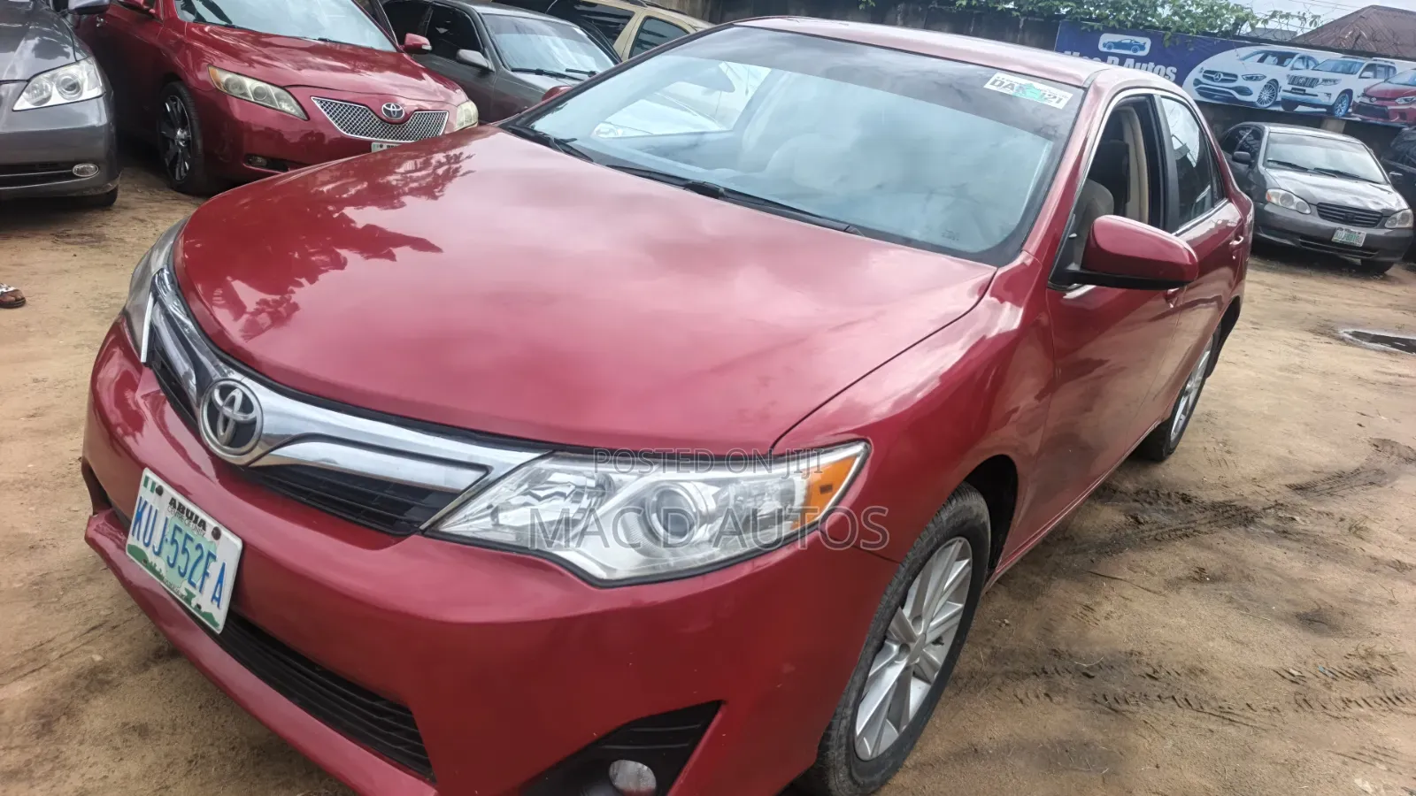 Toyota Camry 2013 Red