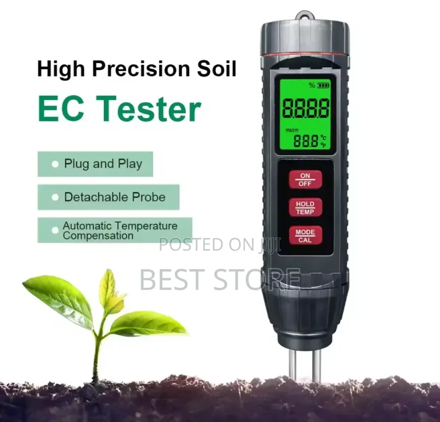 3 in 1 Soil EC Moisture Temp Meter Soil Testing for OEM ODM