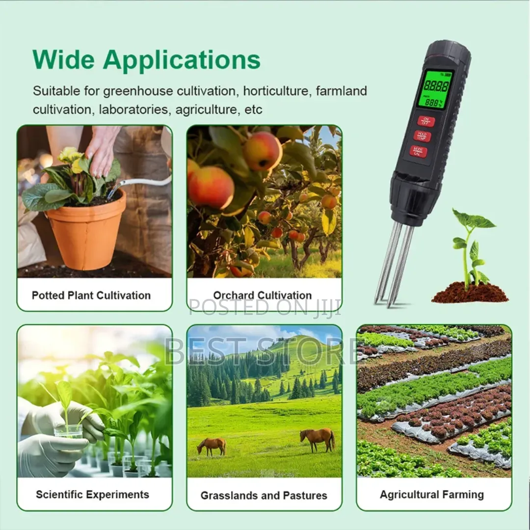 3 in 1 Soil EC Moisture Temp Meter Soil Testing for OEM ODM