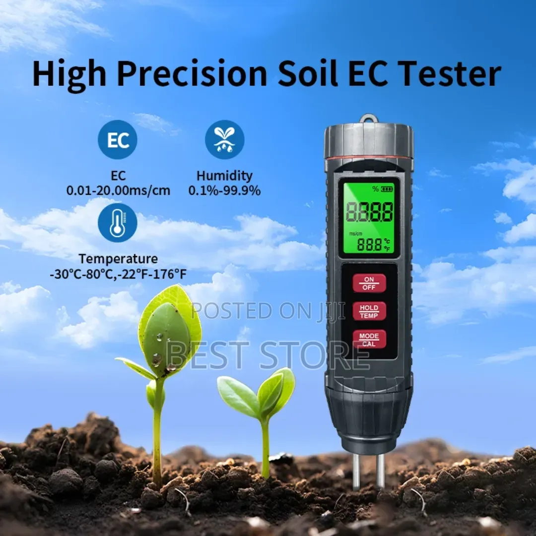 3 in 1 Soil EC Moisture Temp Meter Soil Testing for OEM ODM