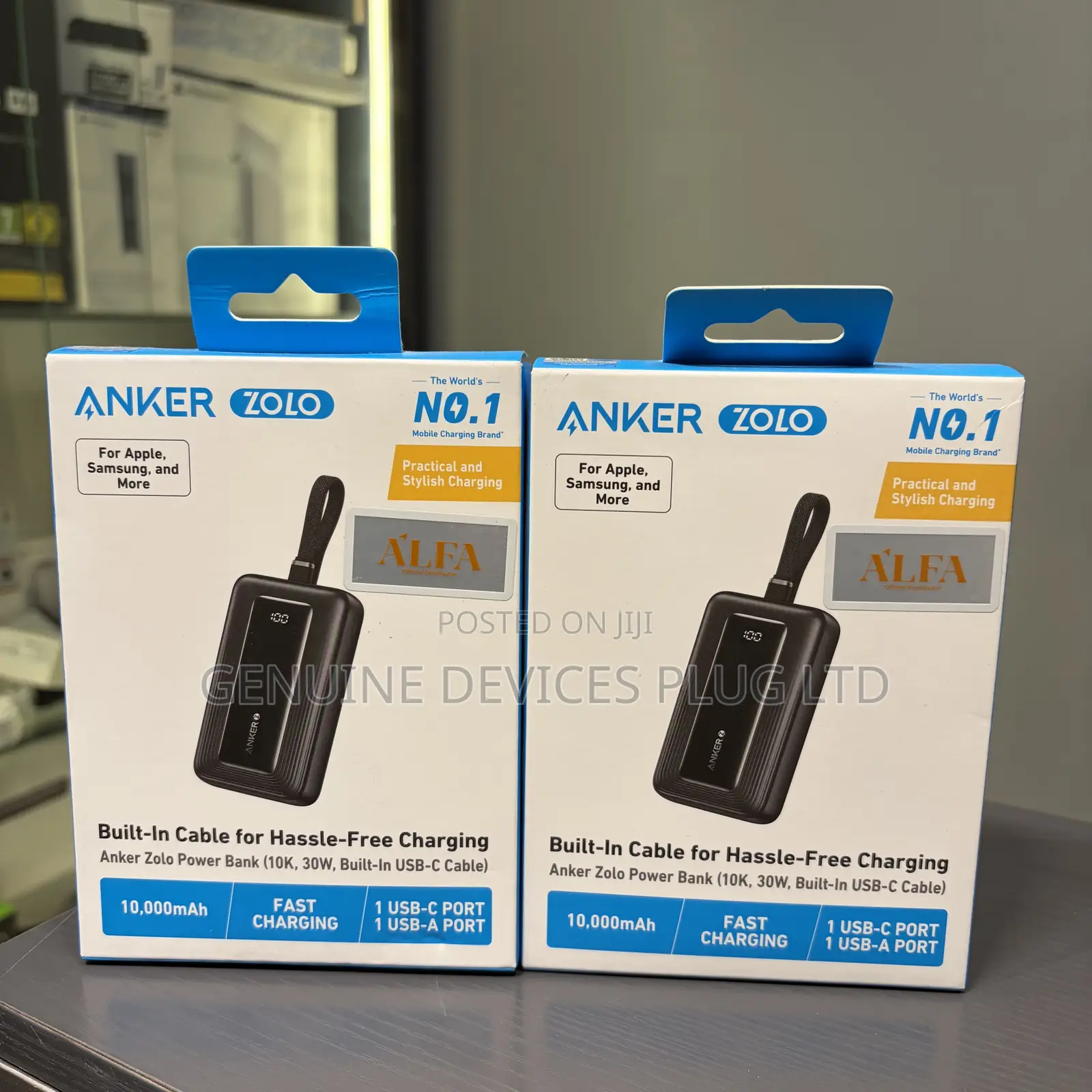 Anker 10,000mAh 30W Power Bank, USB-C in and Out Fast Charging Battery