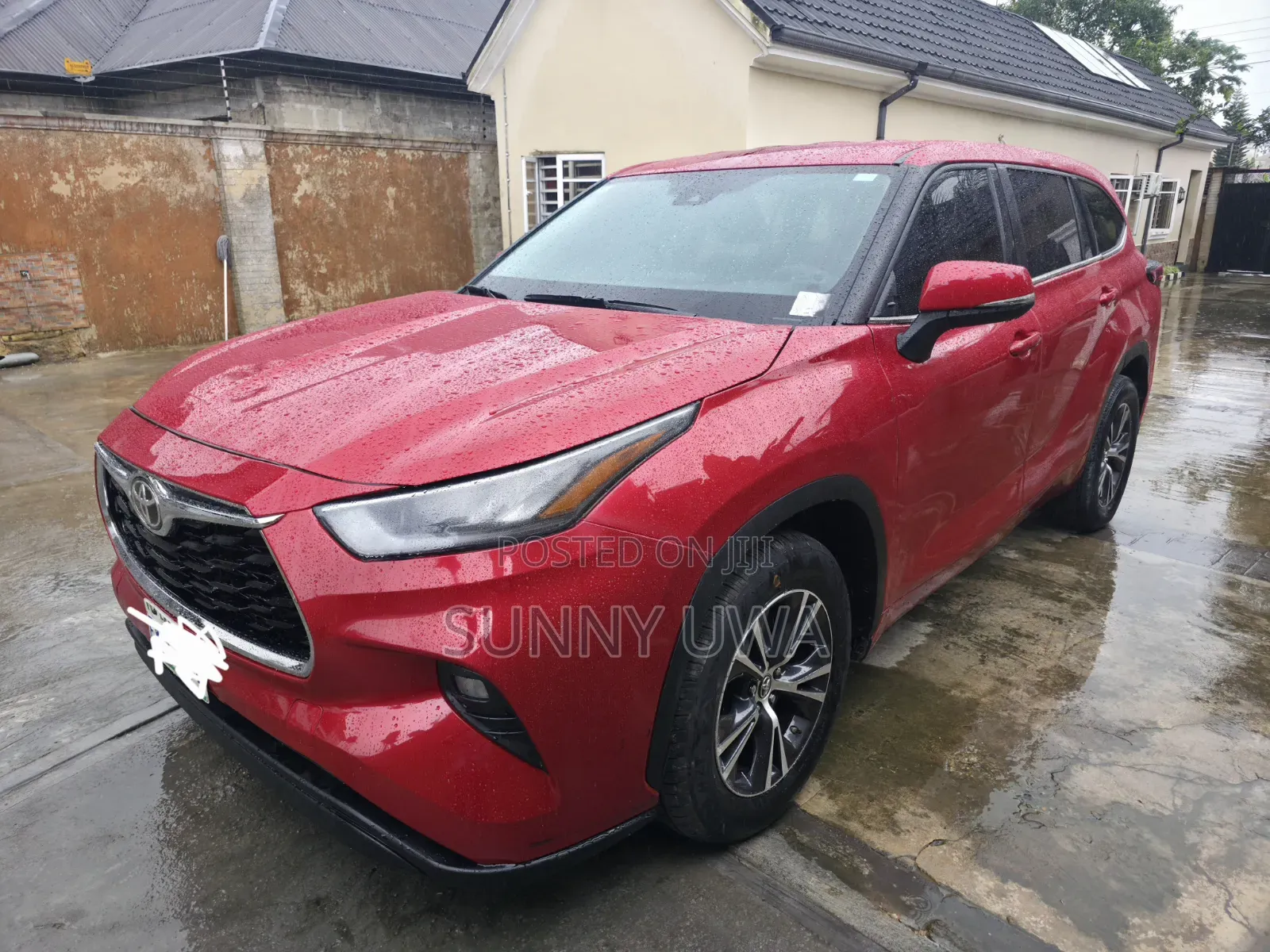 Toyota Highlander 2021 Red