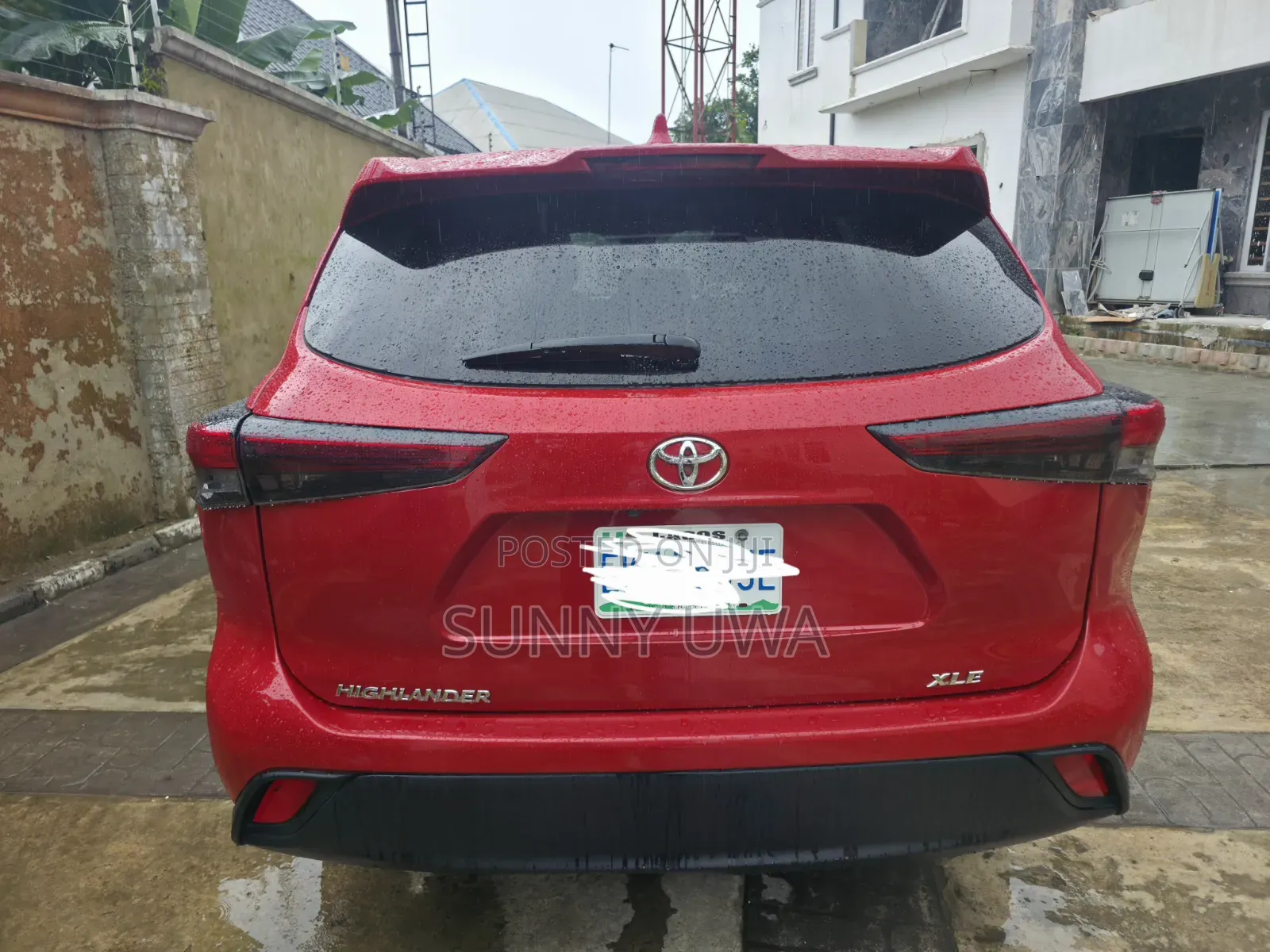 Toyota Highlander 2021 Red