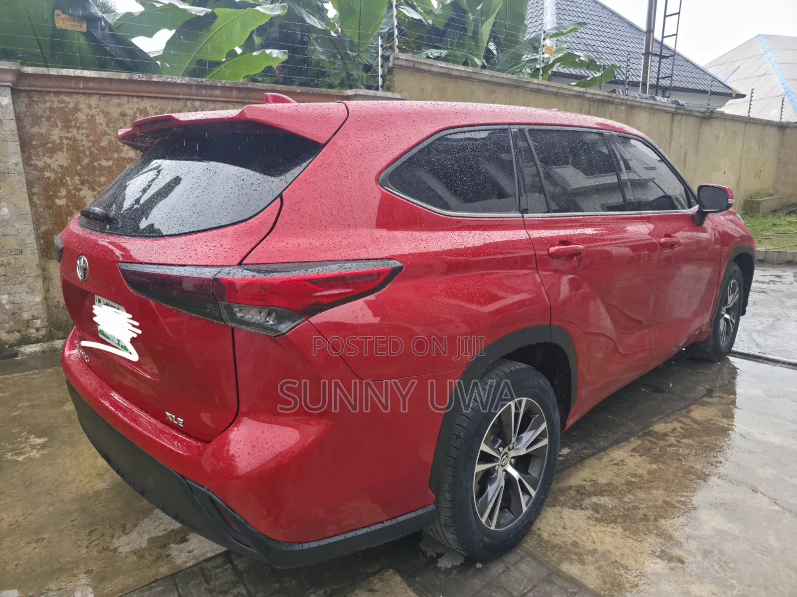 Toyota Highlander 2021 Red