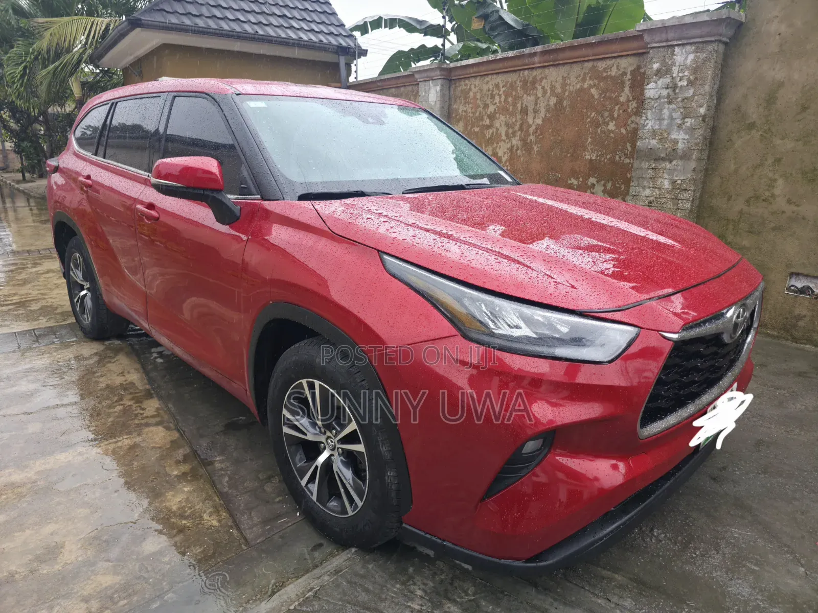 Toyota Highlander 2021 Red