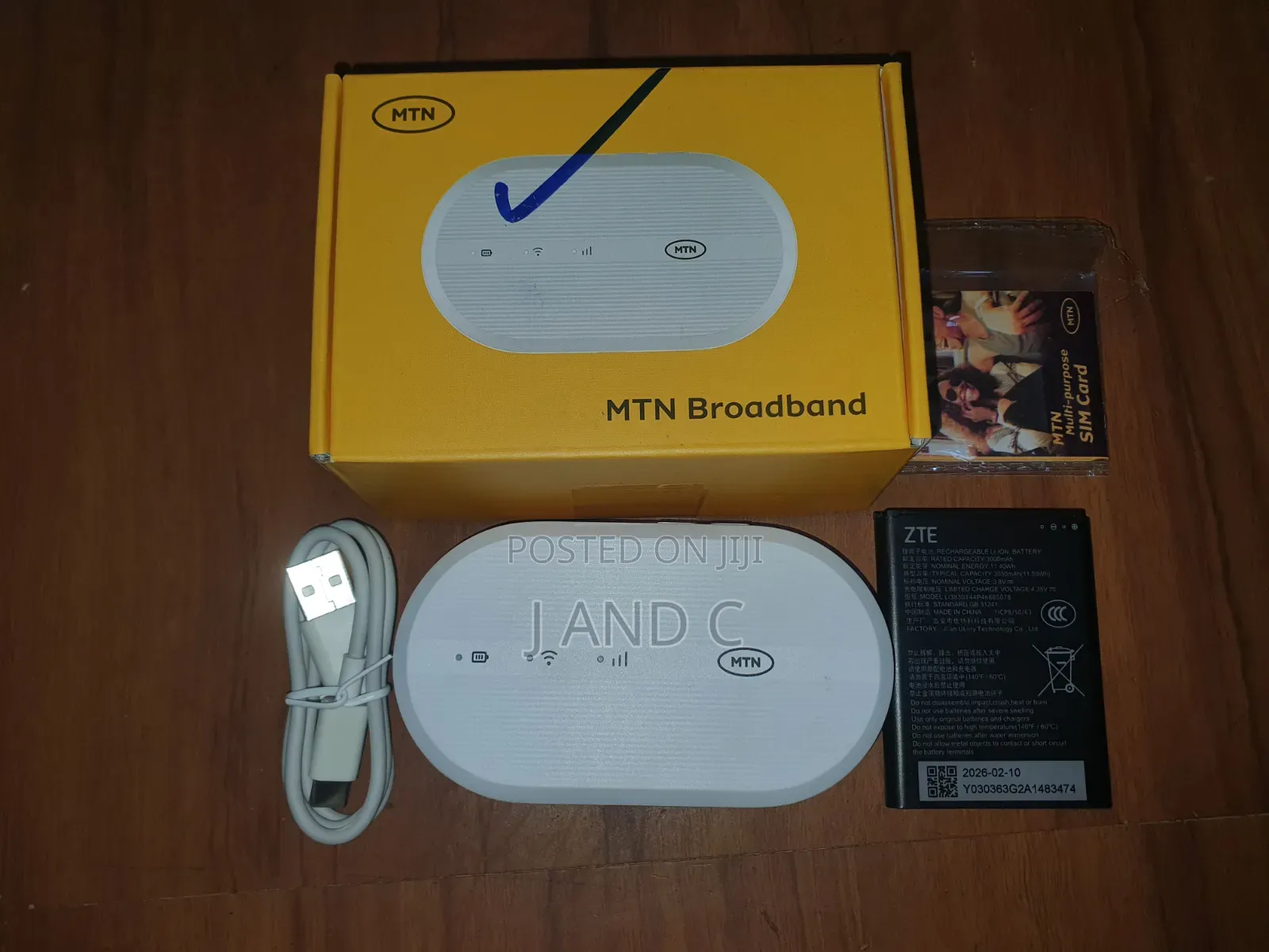 MTN Universal Mifi Type C Port