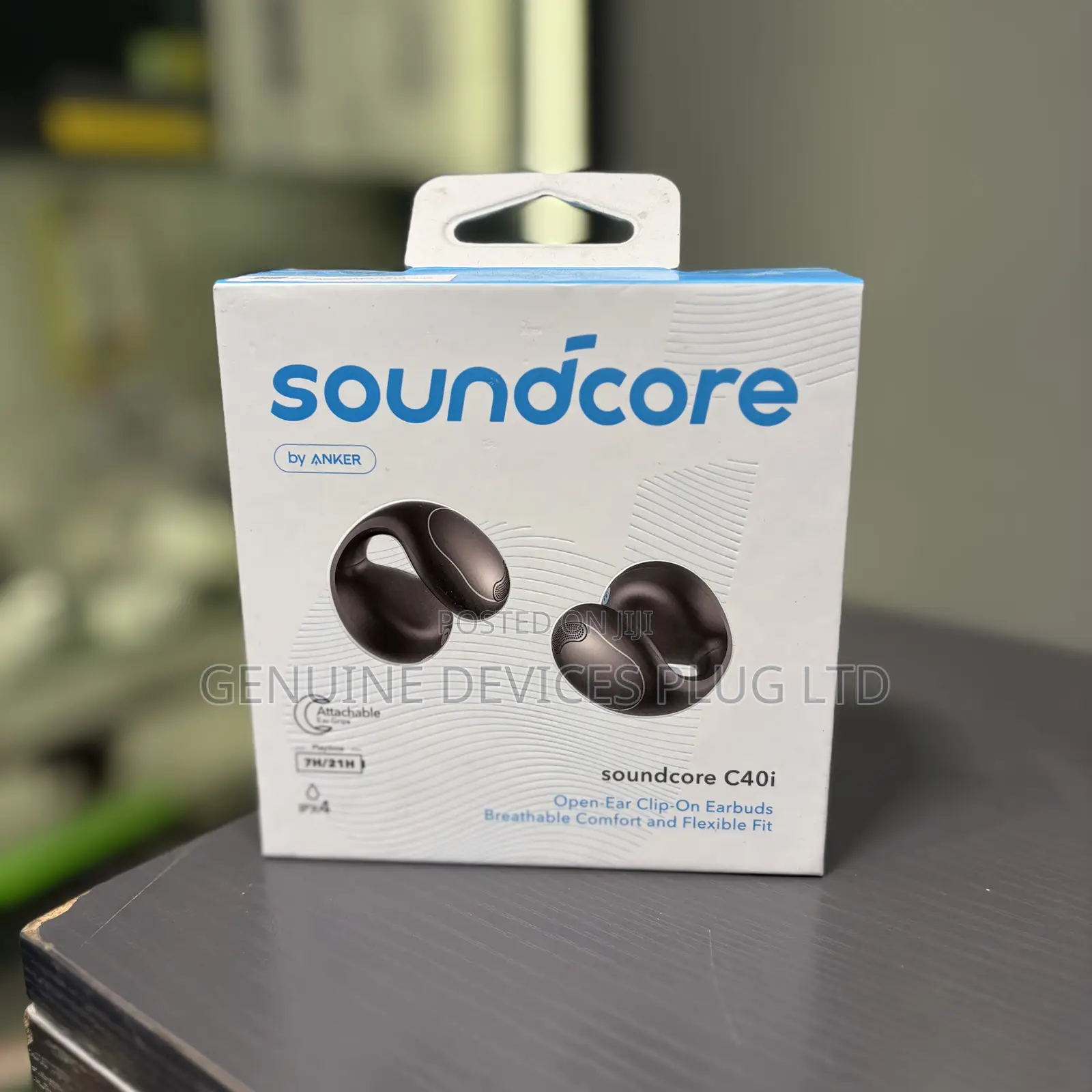 Soundcore C40i by Anker Open Ear Earbuds, Clip on Earbuds