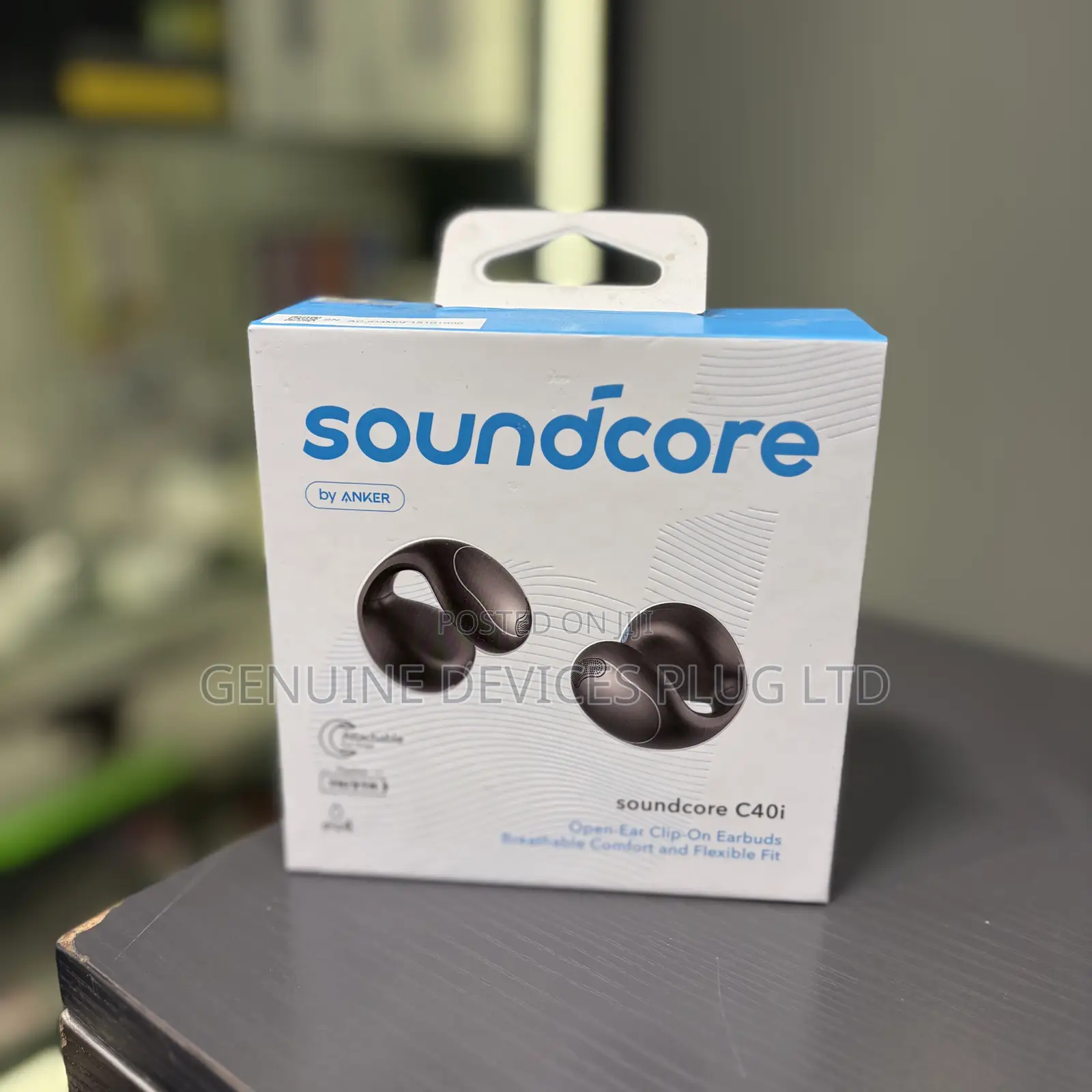 Soundcore C40i by Anker Open Ear Earbuds, Clip on Earbuds