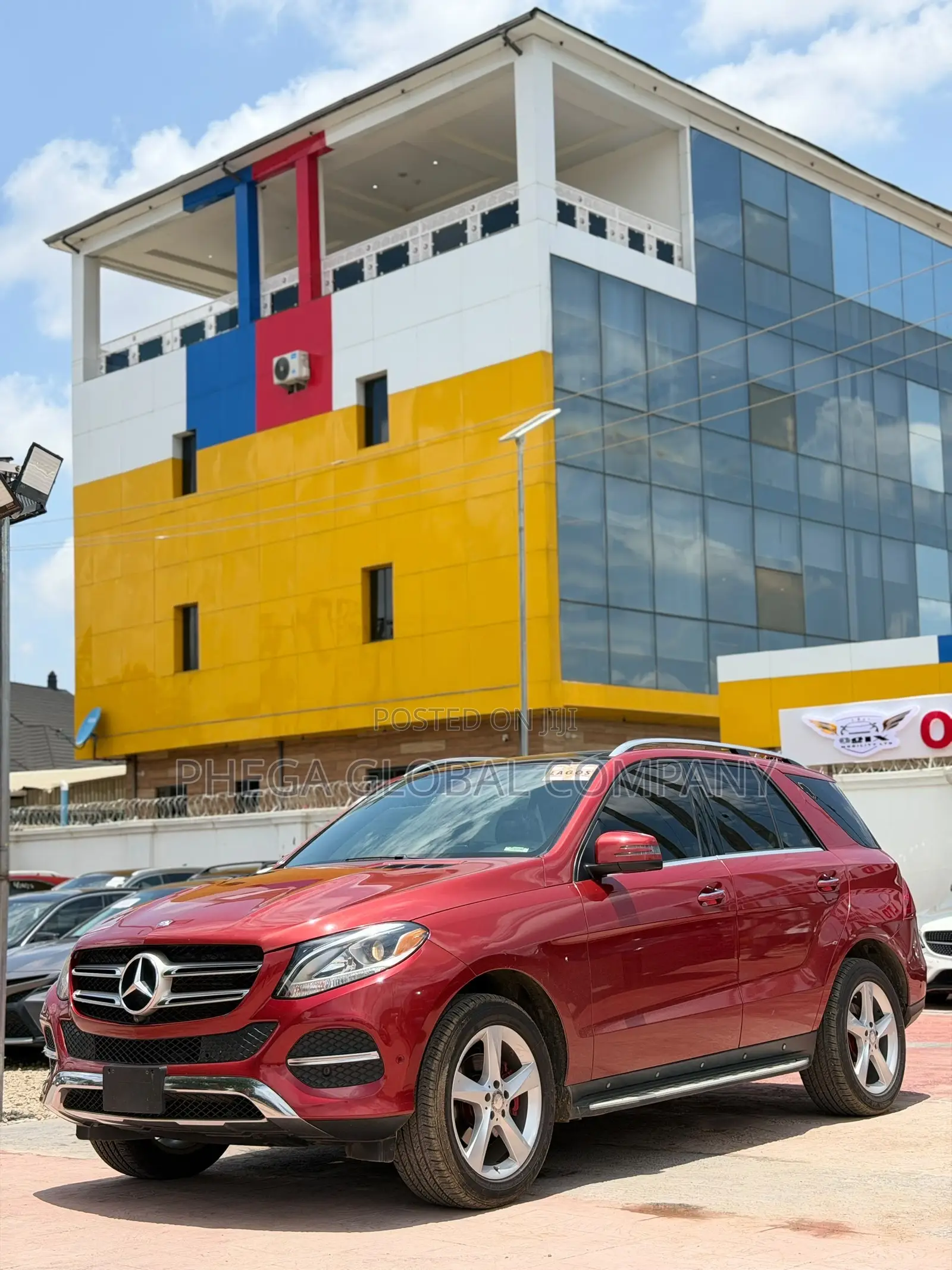 Mercedes-Benz GLE-Class GLE 350d 4MATIC 2016 Red