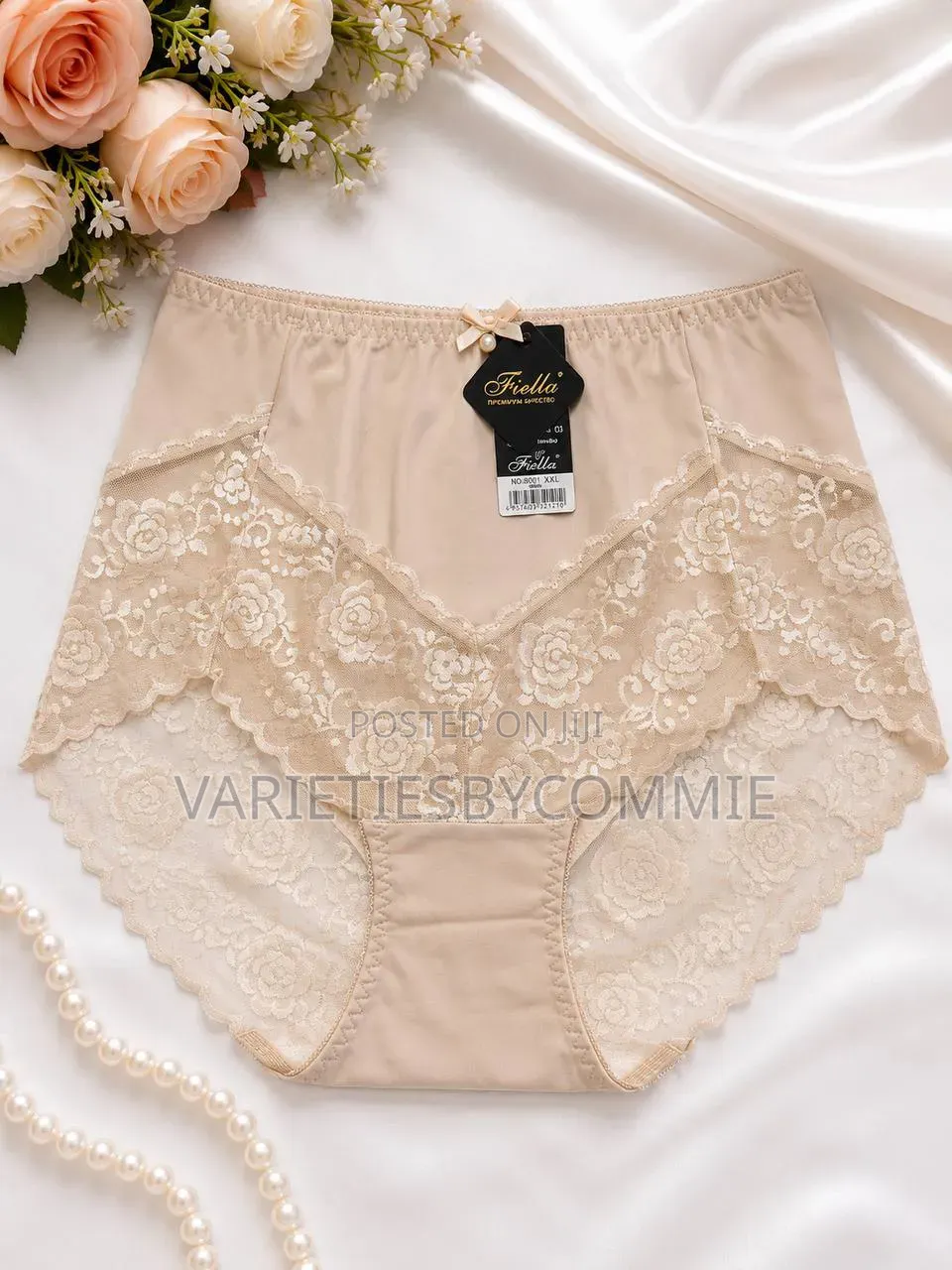 6 PCS Quality Fashion Seamless Ladies Lacey Pant Design