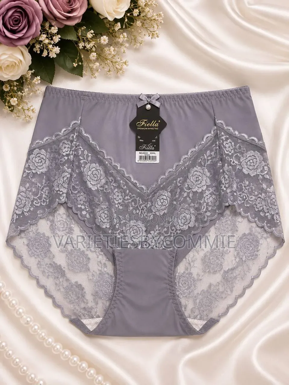 6 PCS Quality Fashion Seamless Ladies Lacey Pant Design