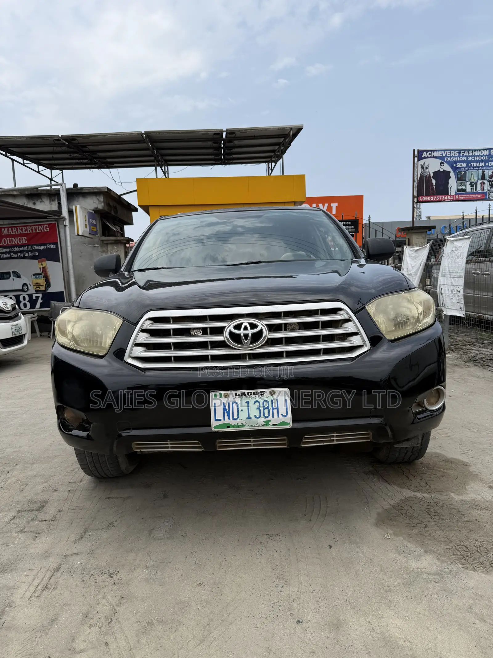 Toyota Highlander Sport 2008 Black
