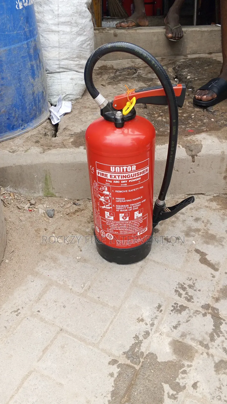 6kg Cartridge Auxillary Cylinder Unitor