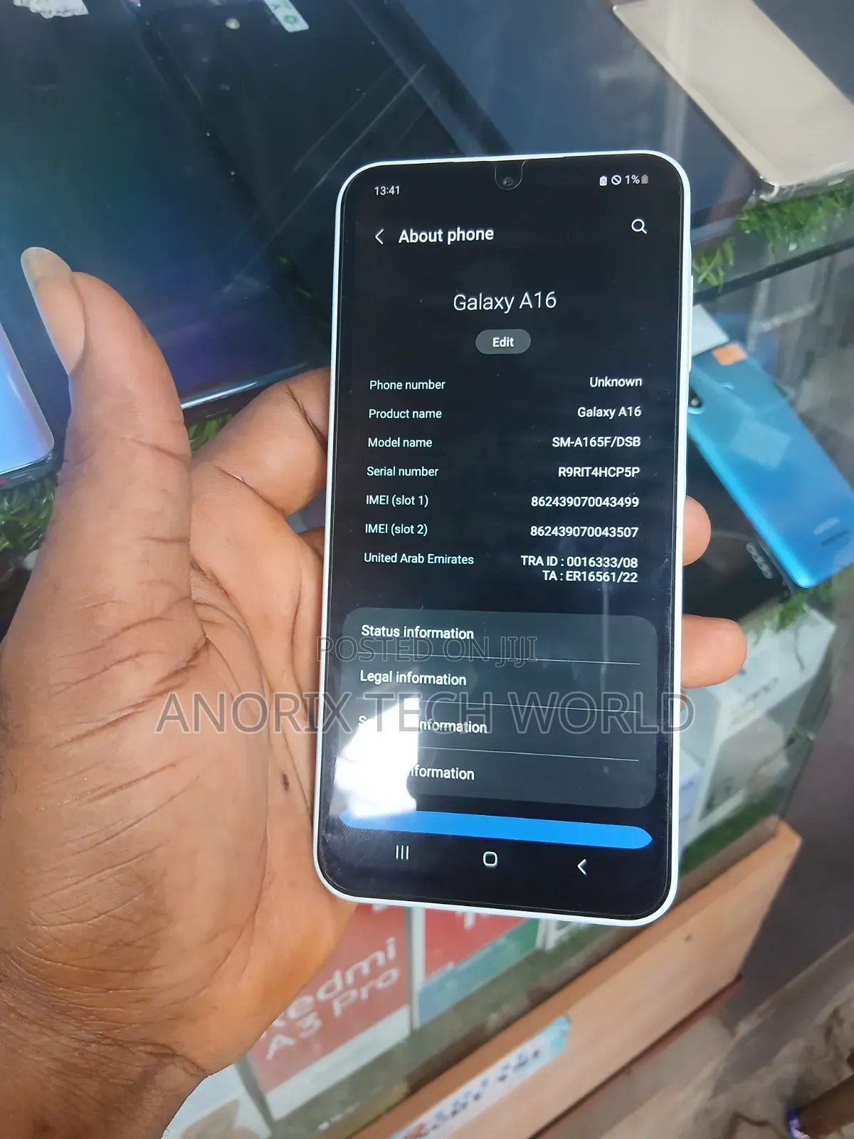 Samsung Galaxy A16 5G 128 GB Gray
