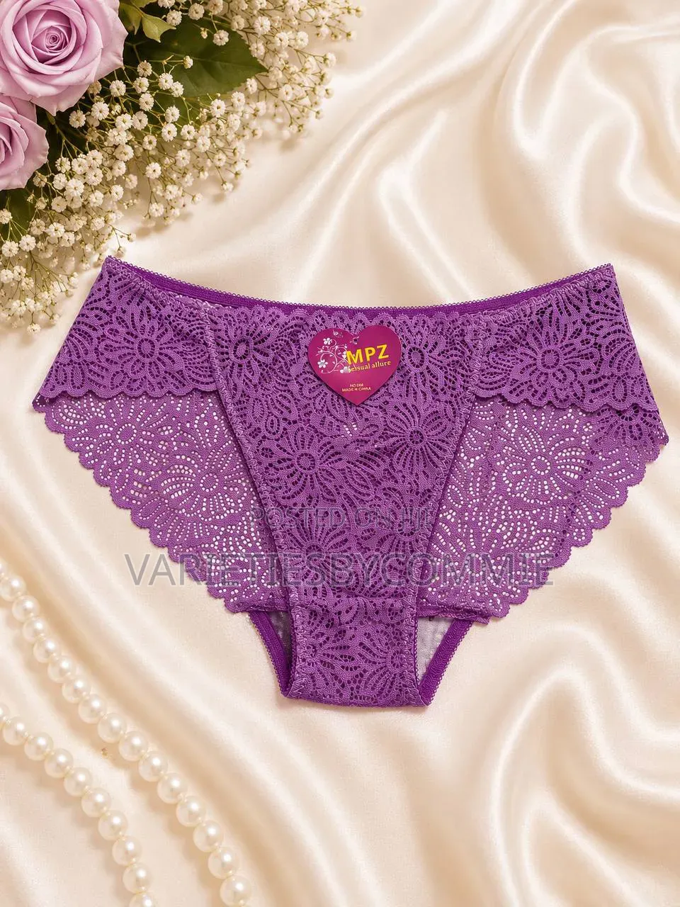 3PC COMBO FANCY LACEY PANT (Perfect for a Size 8-12)