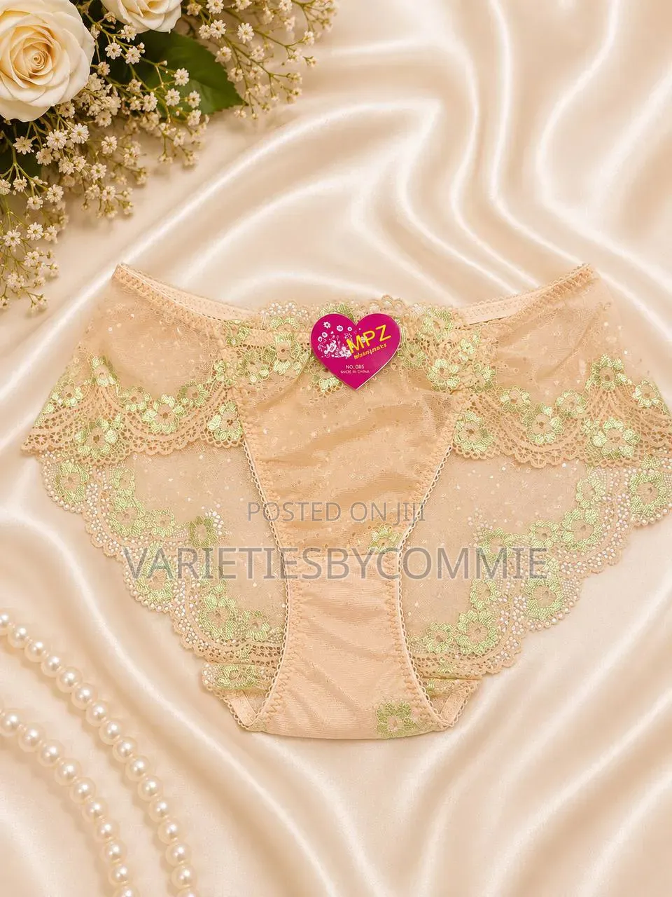 3PC COMBO FANCY LACEY PANT (Perfect for a Size 8-12)