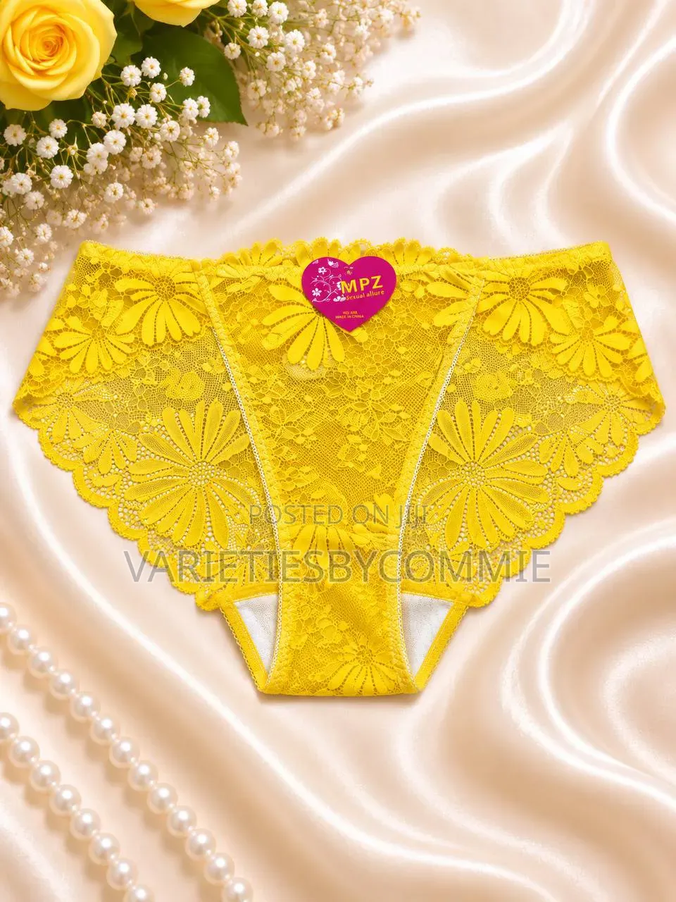 3PC COMBO FANCY LACEY PANT (Perfect for a Size 8-12)