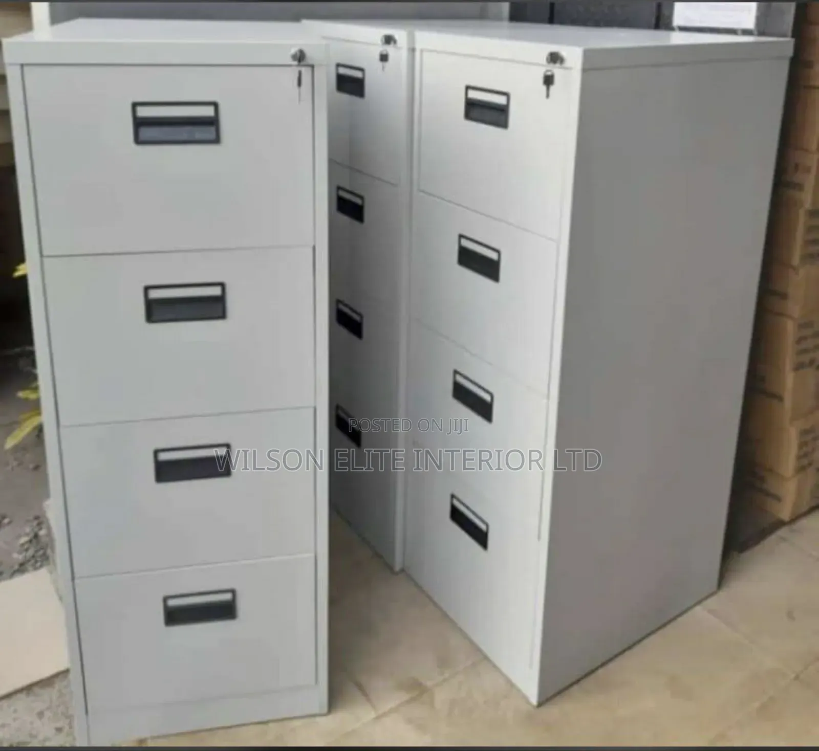 4 Drawer File Cabinet for Office and Home