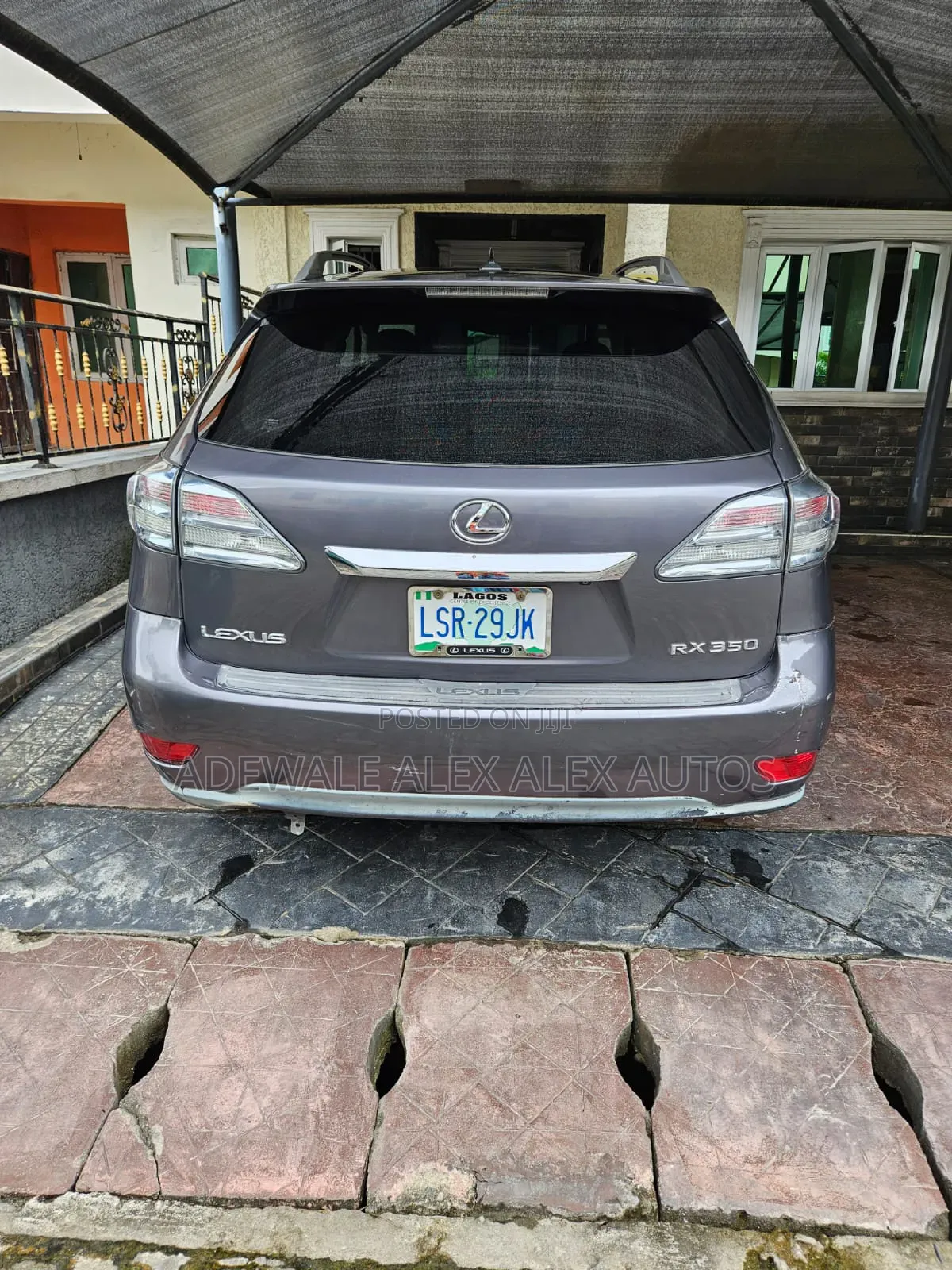 Lexus RX 2012 Gray