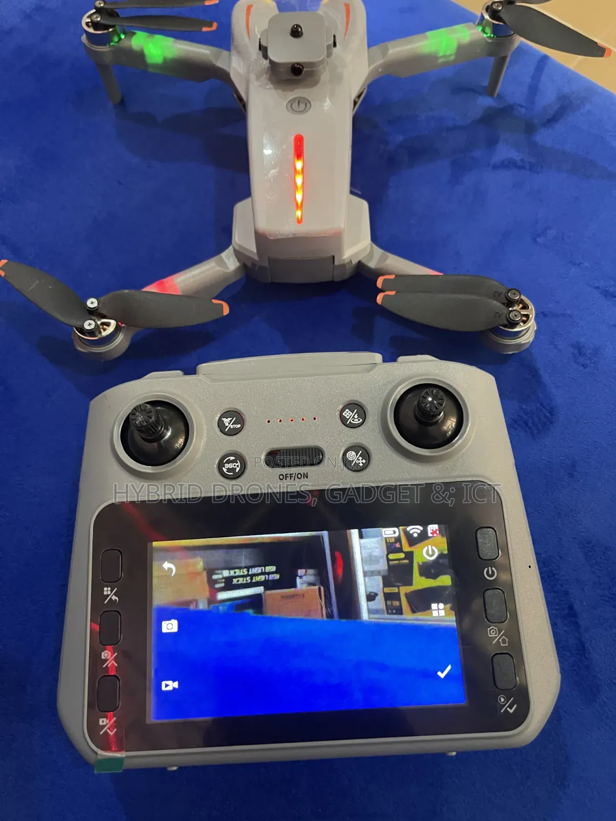 Aerial DRONE + 2 Batteries 1080p
