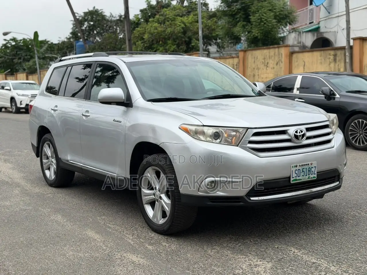 Toyota Highlander Limited 2012 Silver