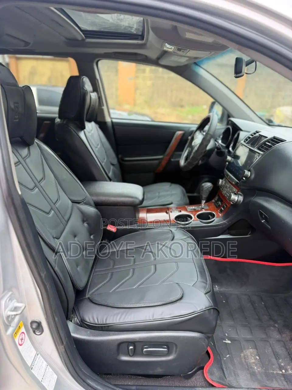Toyota Highlander Limited 2012 Silver