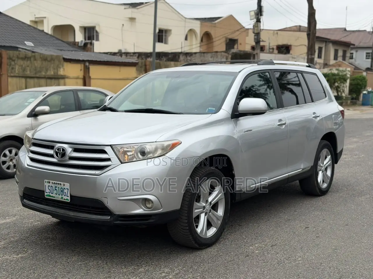 Toyota Highlander Limited 2012 Silver