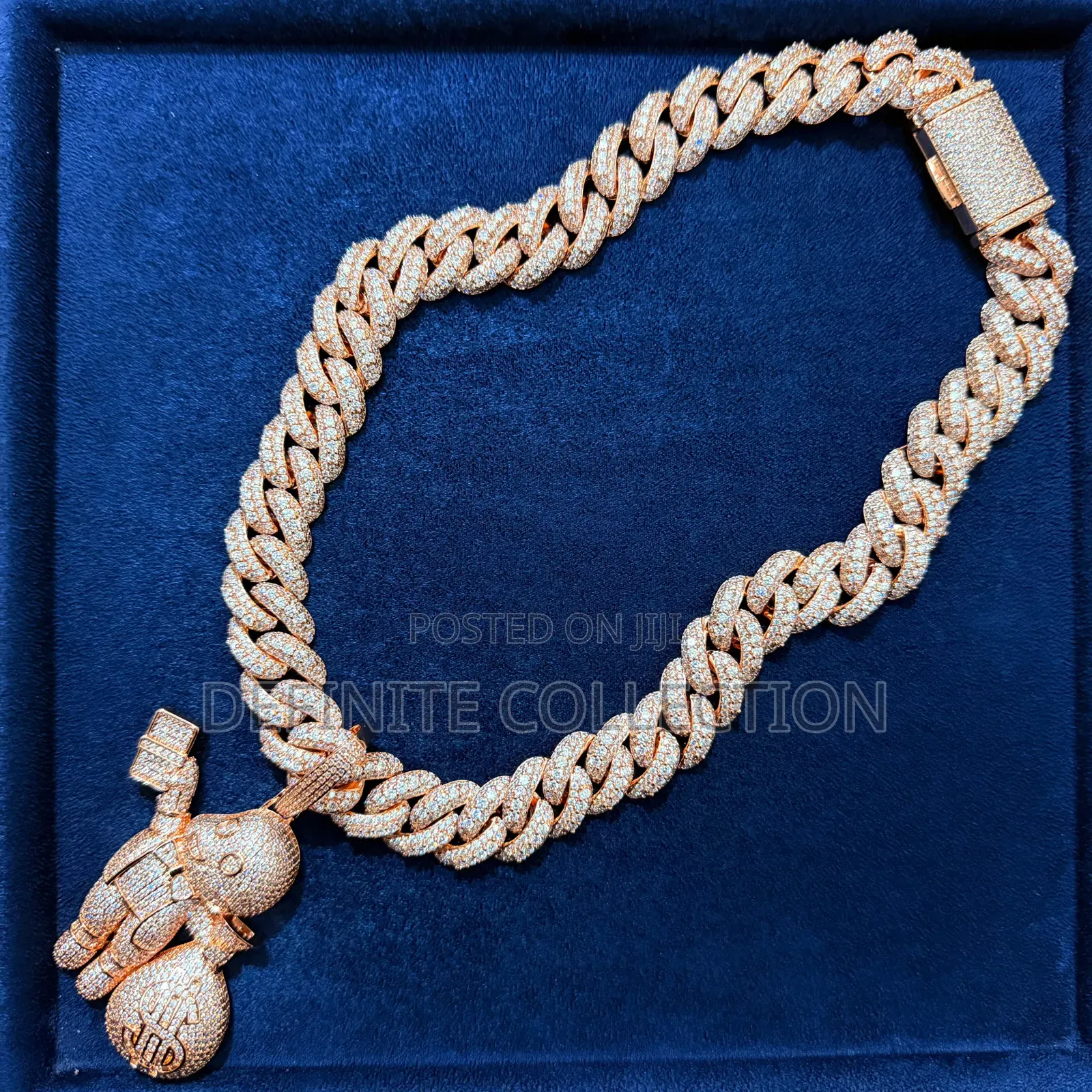Moisanite Ice Cuban Necklace
