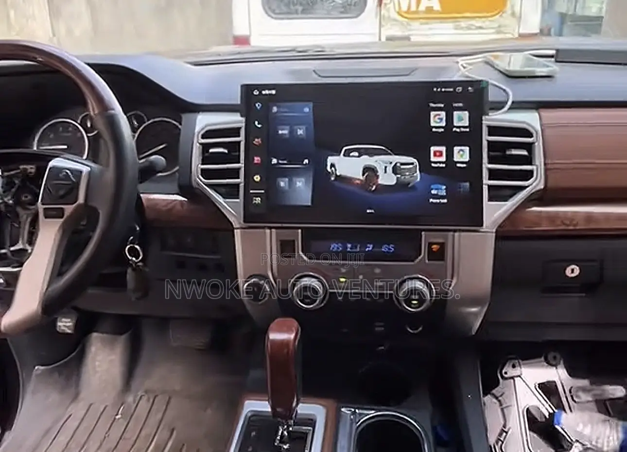 Original Android Screen for Toyota Tundra 2015 to 2025 Model