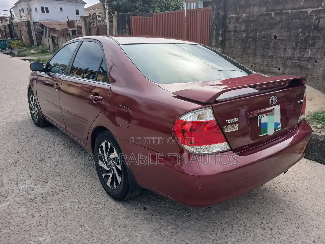 Toyota Camry SE 4dr Sedan (2.4L 4cyl 5A) 2006 Red