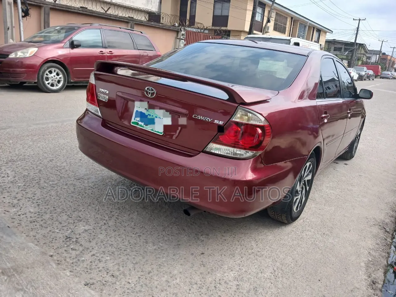 Toyota Camry SE 4dr Sedan (2.4L 4cyl 5A) 2006 Red