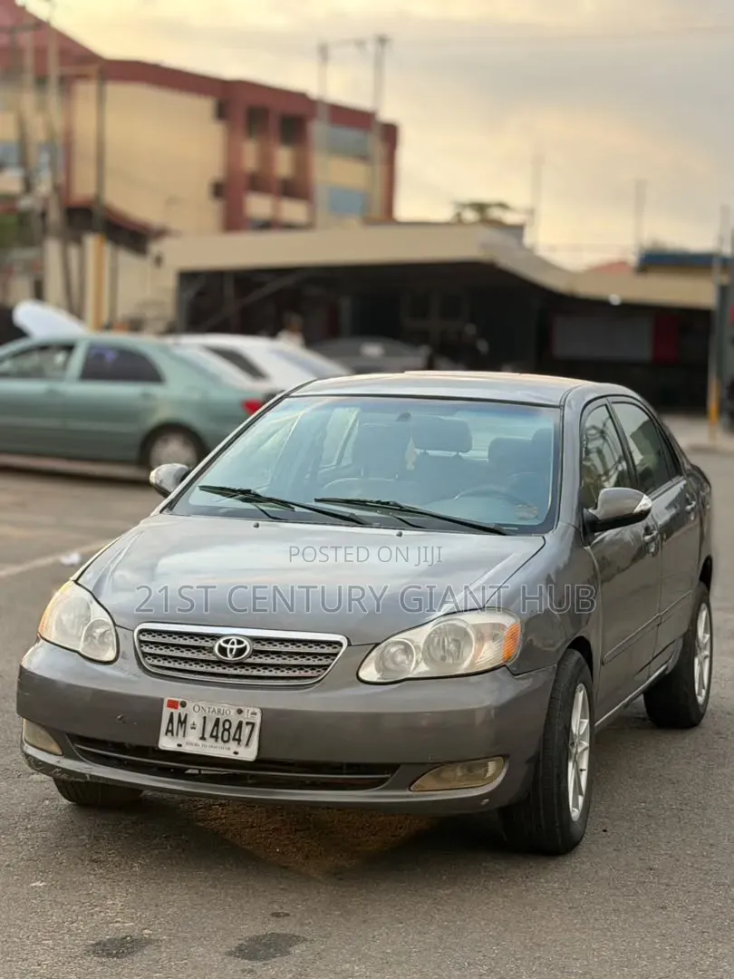 Toyota Corolla 2007 Gray