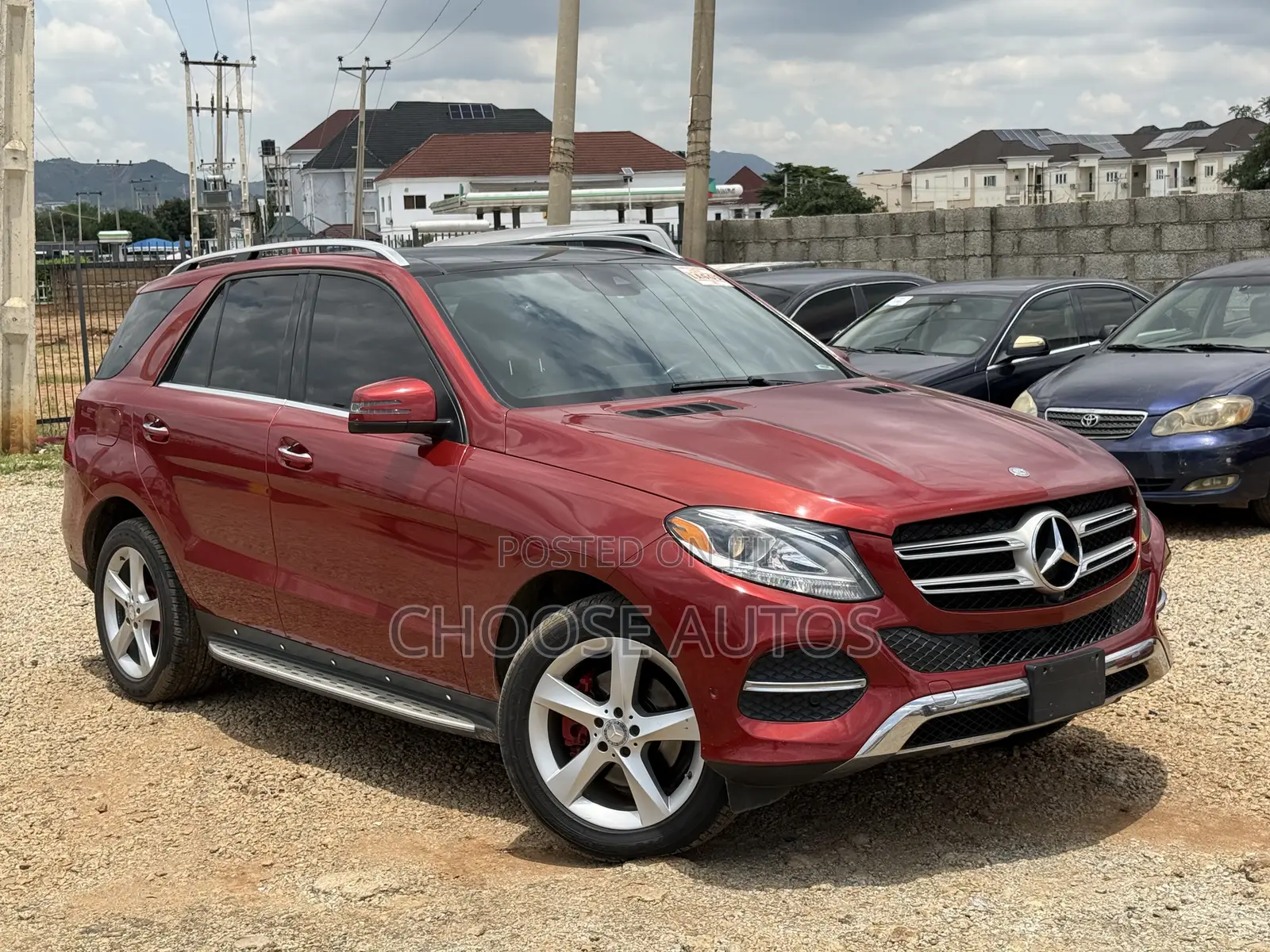 Mercedes-Benz GLE-Class GLE 350 2017 Red