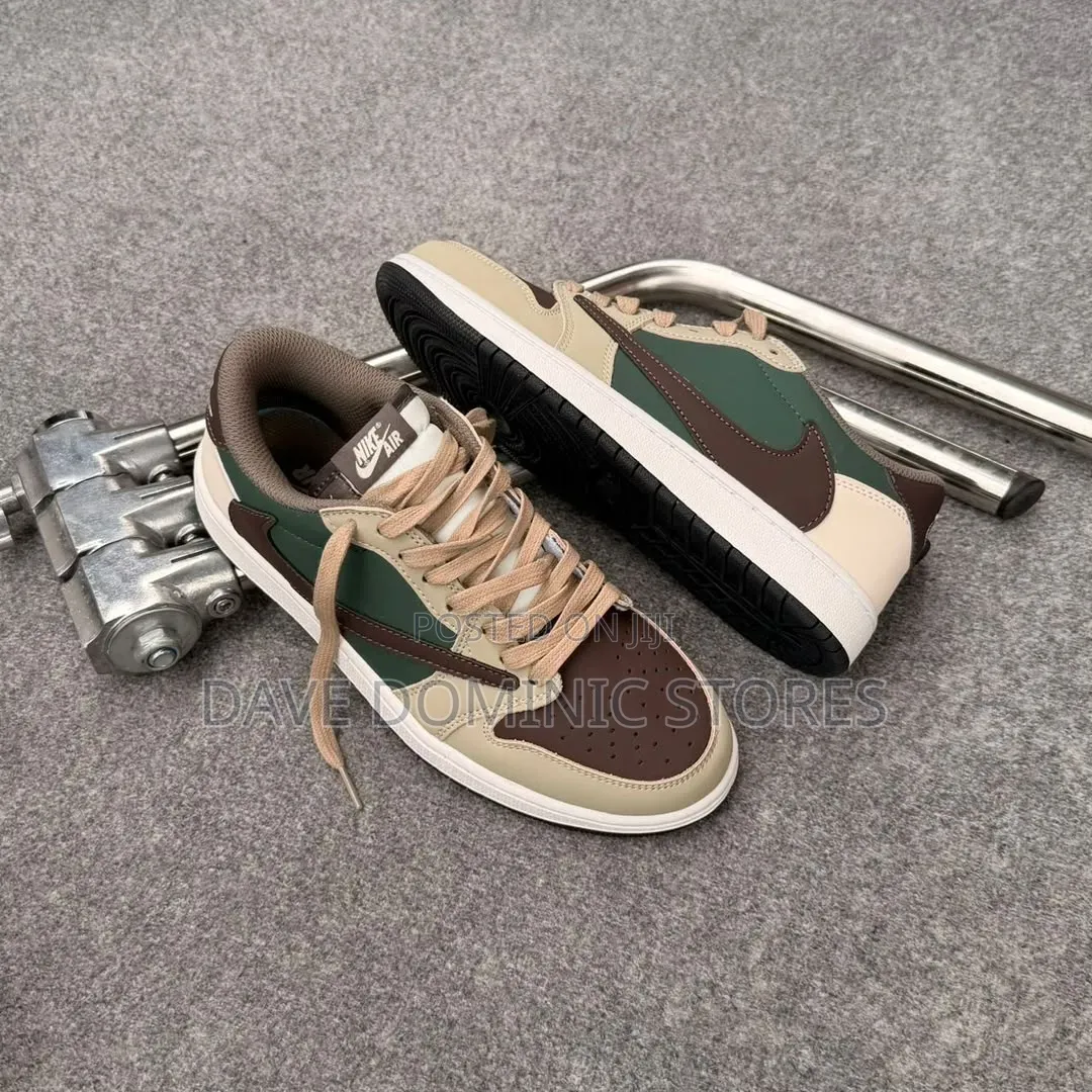 Nike X Travis Scott Air Jordan 1 Low"Olive" or "Sail and Ridgerock