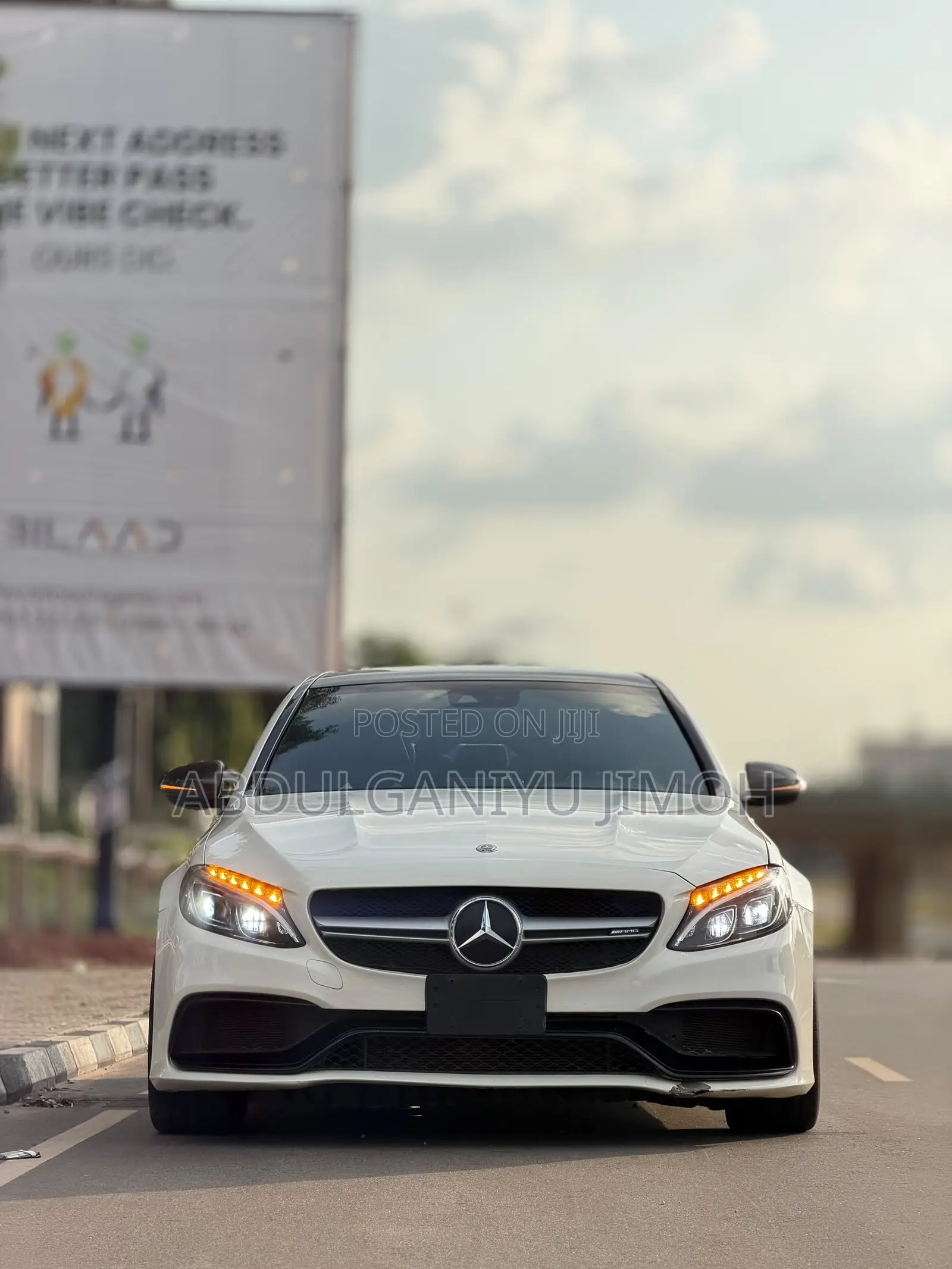 Mercedes-Benz C63 S RWD Sedan (4.0L V8 7A) 2018 White