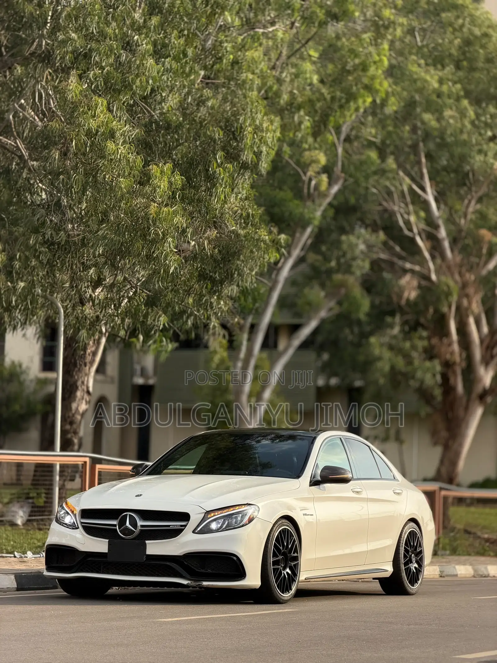 Mercedes-Benz C63 S RWD Sedan (4.0L V8 7A) 2018 White