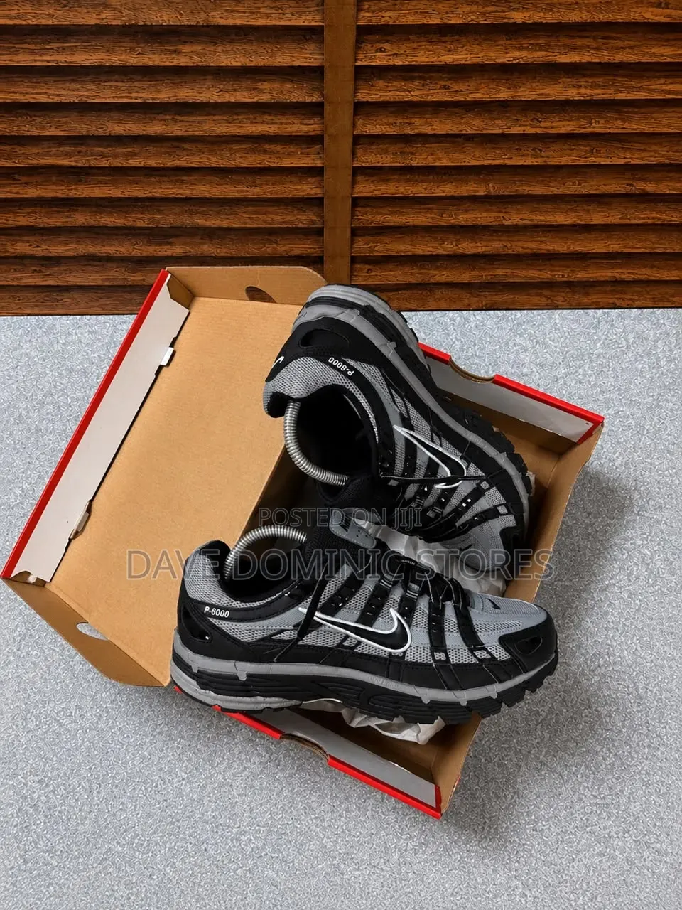 Original Nike P-6000 in Black and Cool Grey Available Now