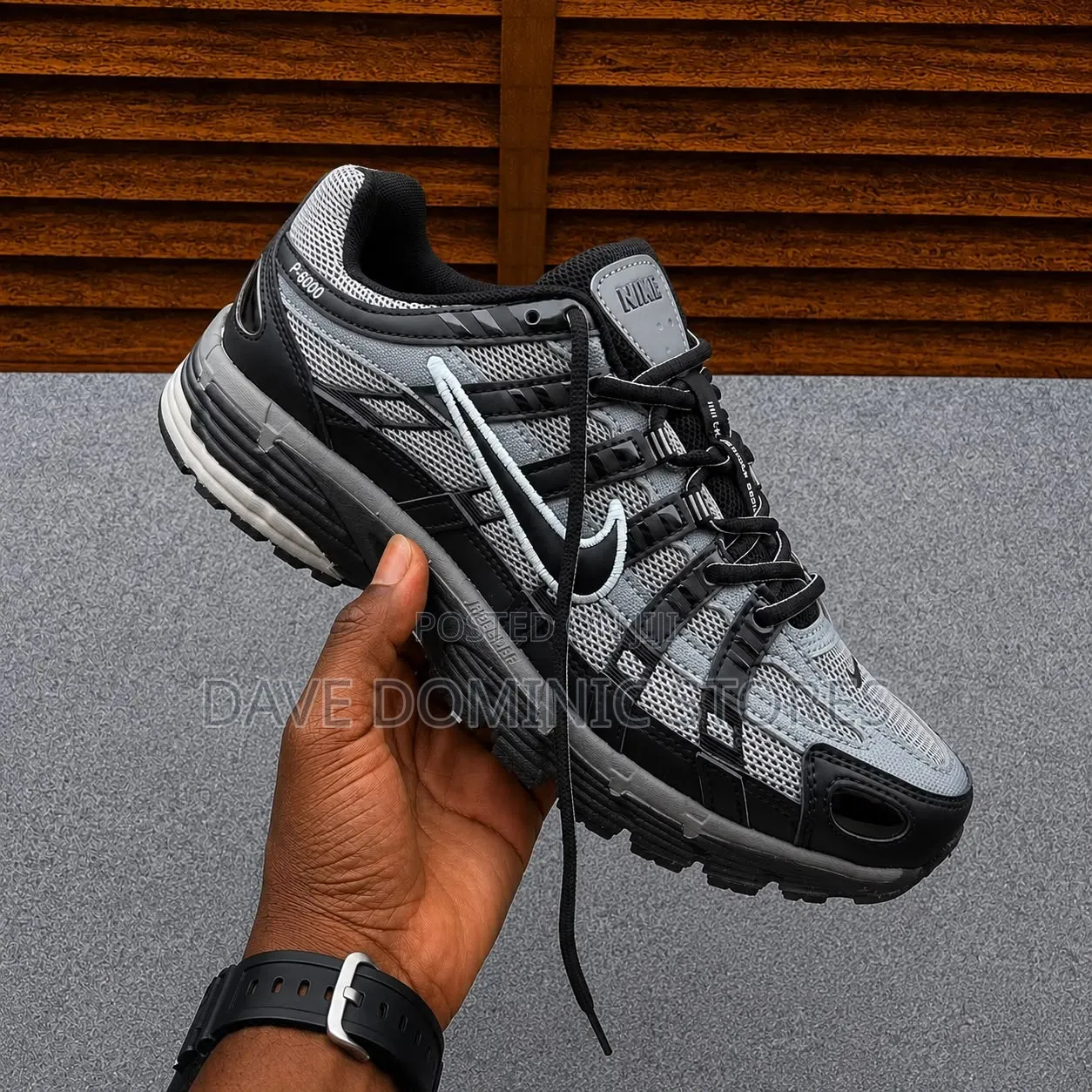 Original Nike P-6000 in Black and Cool Grey Available Now