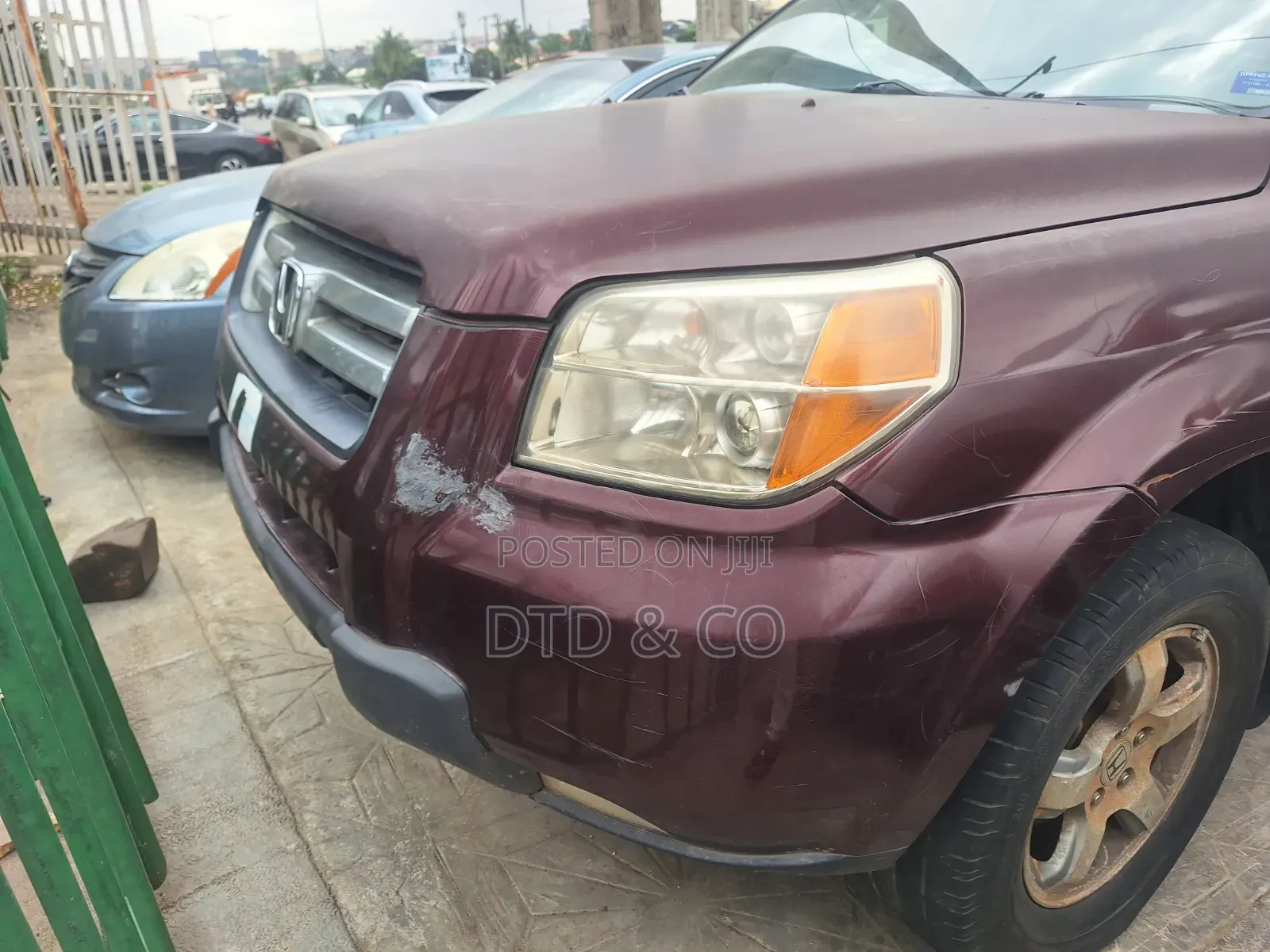 Honda Pilot 2007 Burgundy