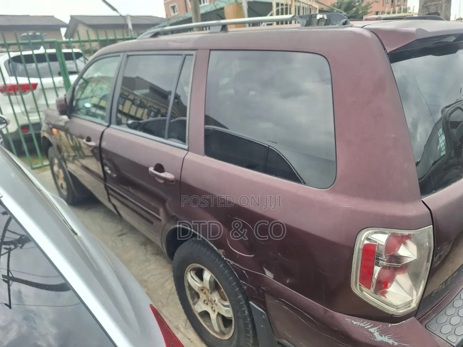 Honda Pilot 2007 Burgundy