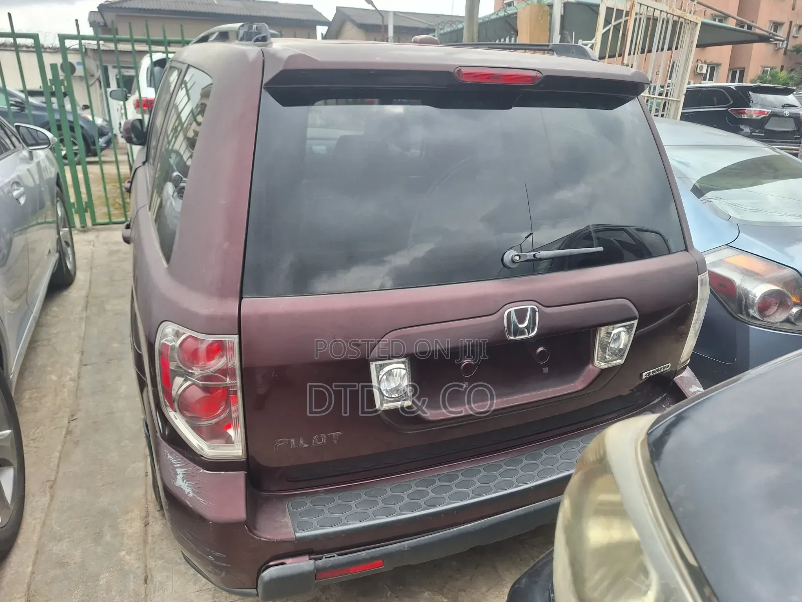 Honda Pilot 2007 Burgundy