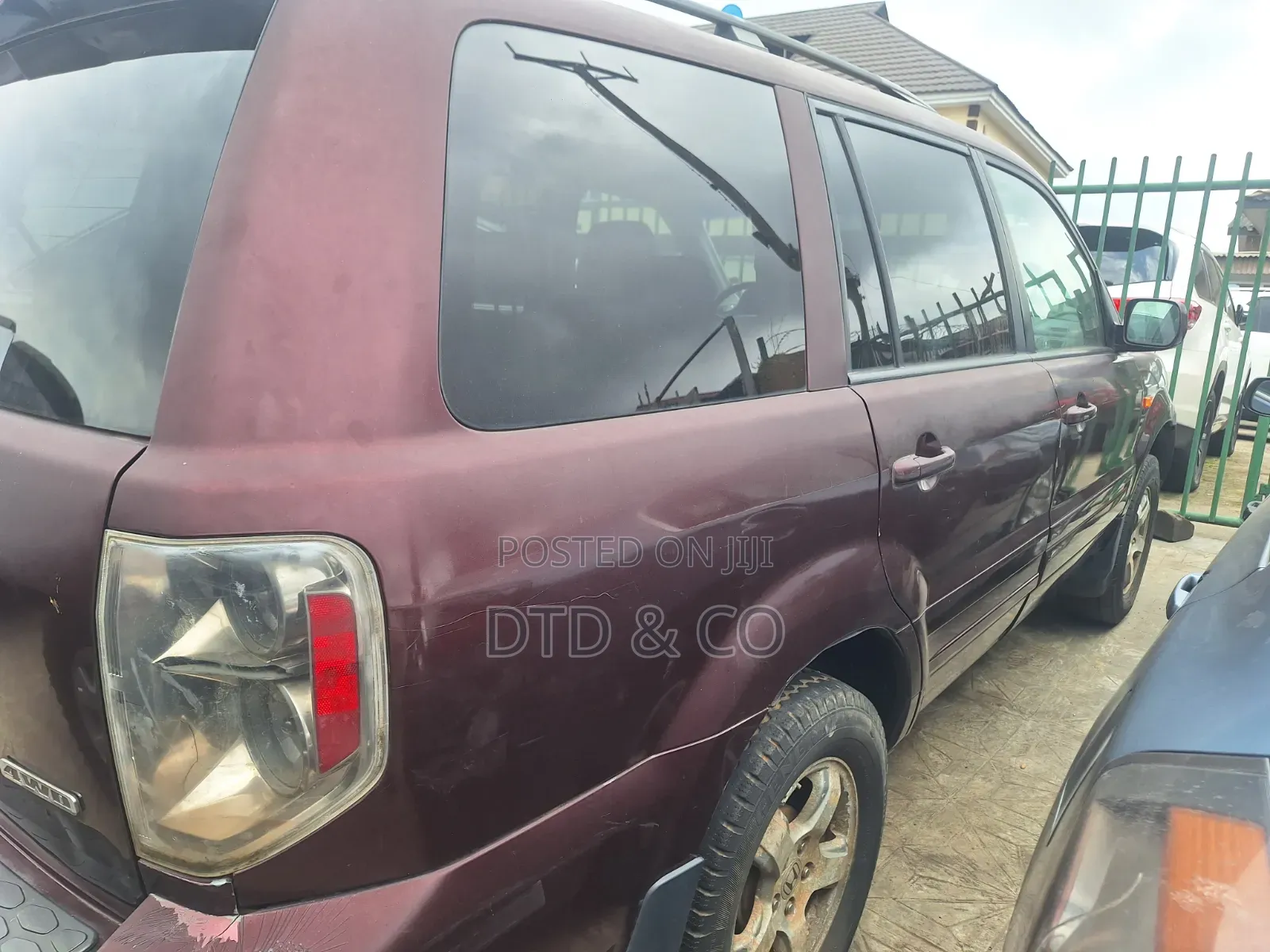 Honda Pilot 2007 Burgundy