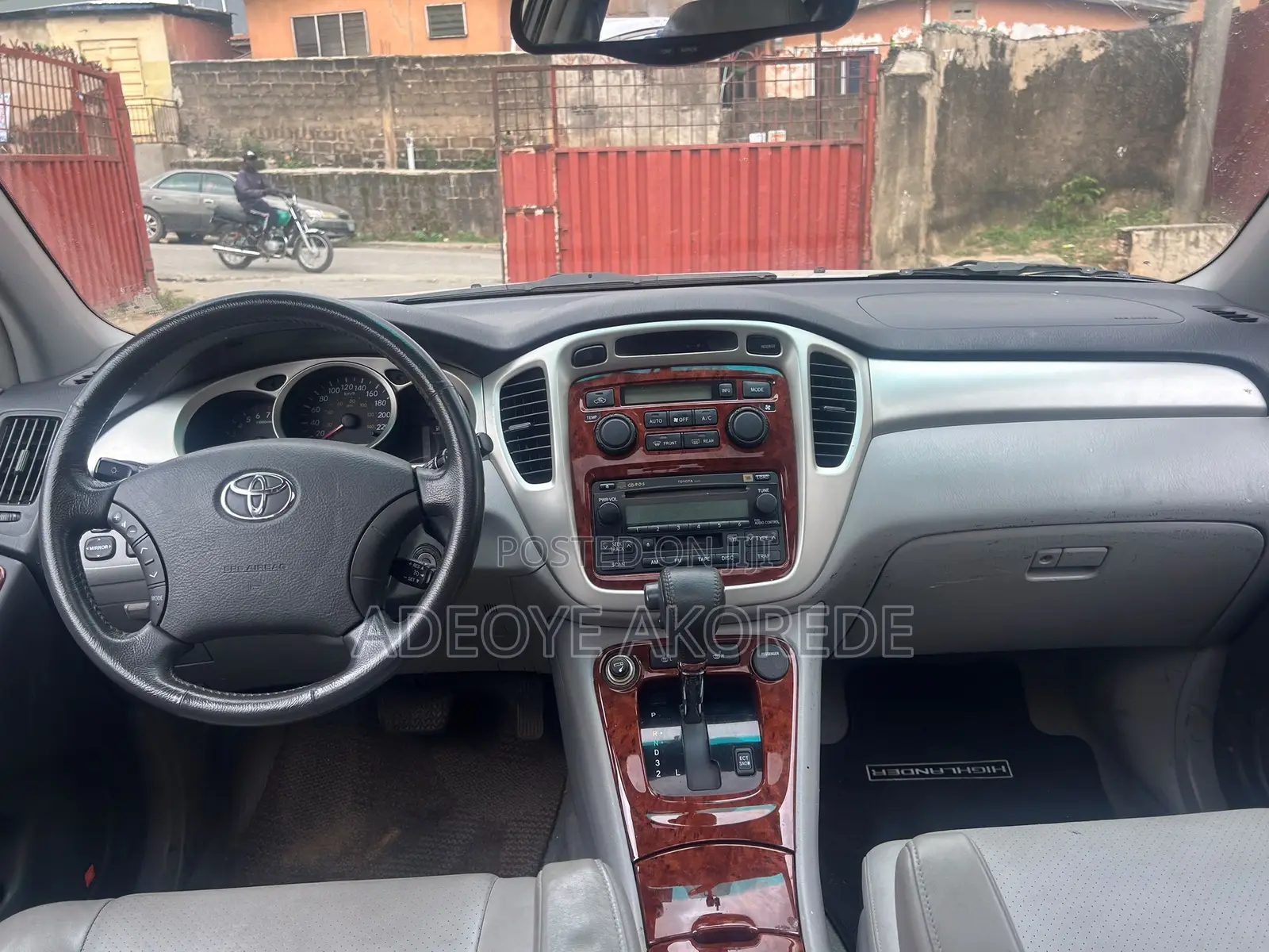 Toyota Highlander V6 4x4 2006 Silver