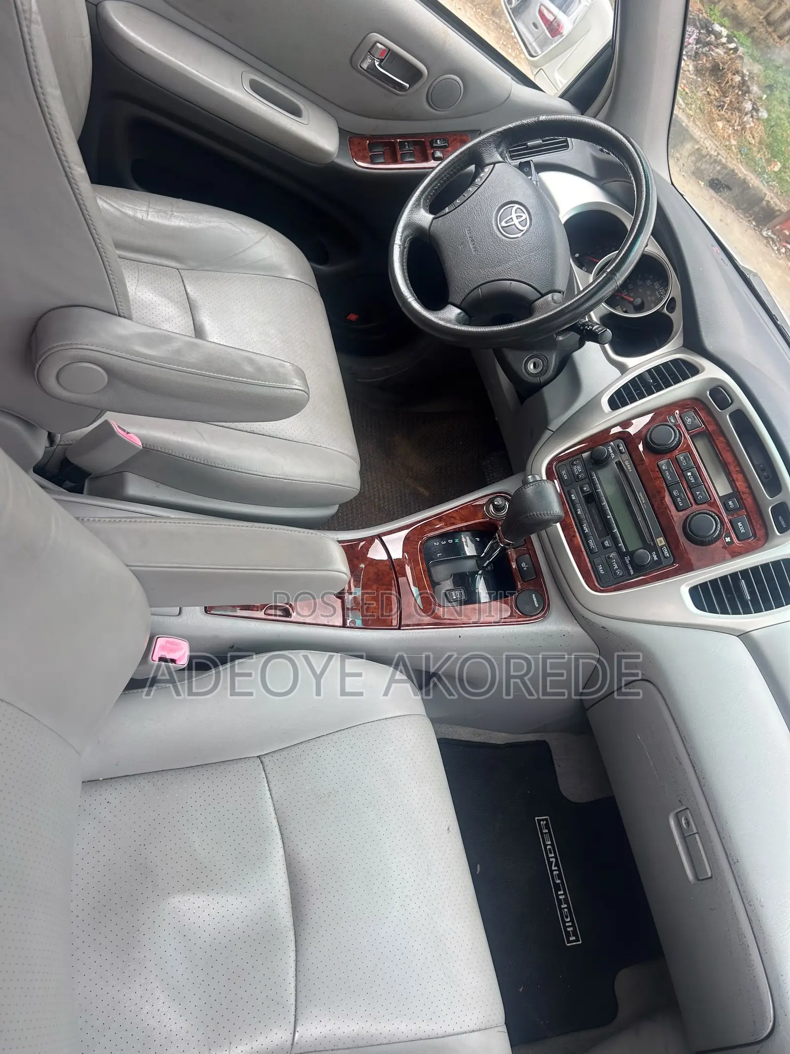 Toyota Highlander V6 4x4 2006 Silver