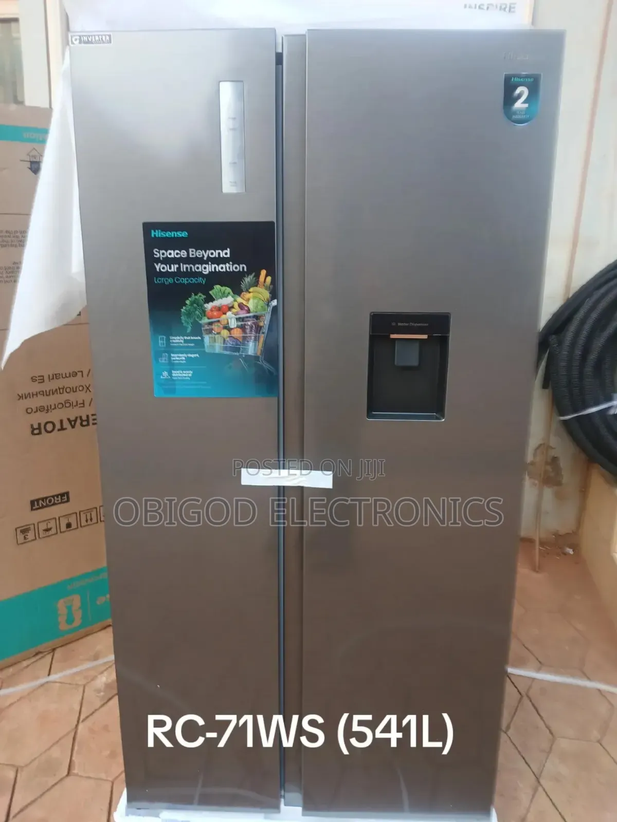 HISENSE INVERTER Side by Side