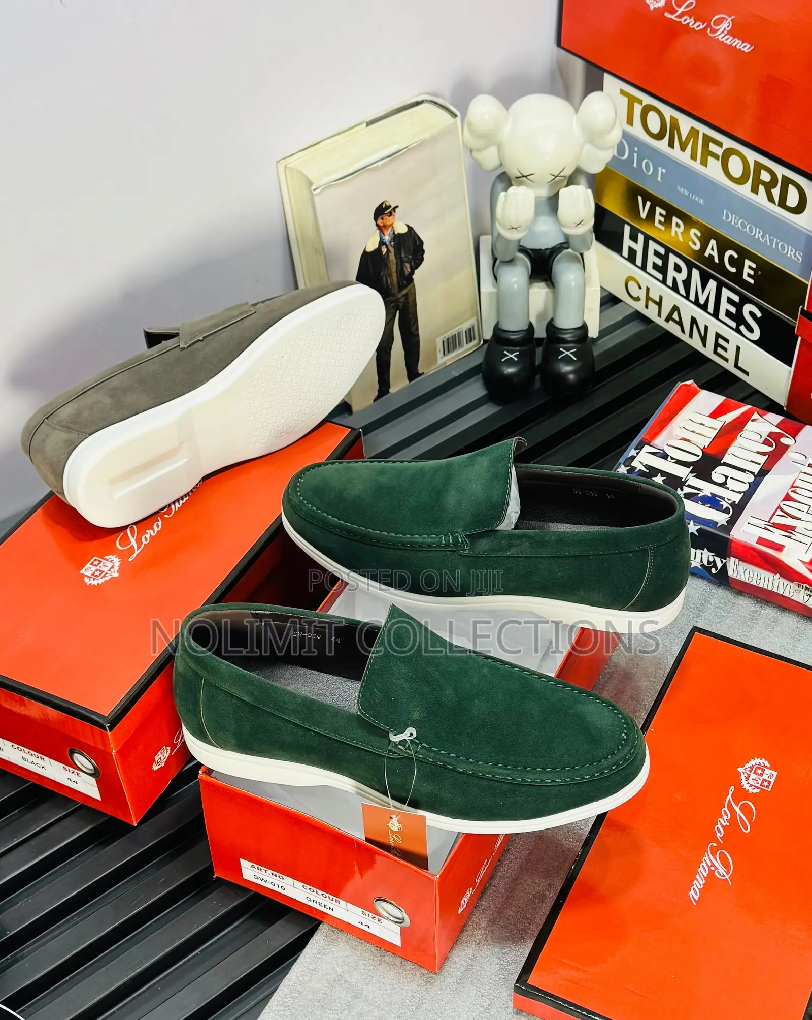 Suede Loro Piana Summer Walk Loafers