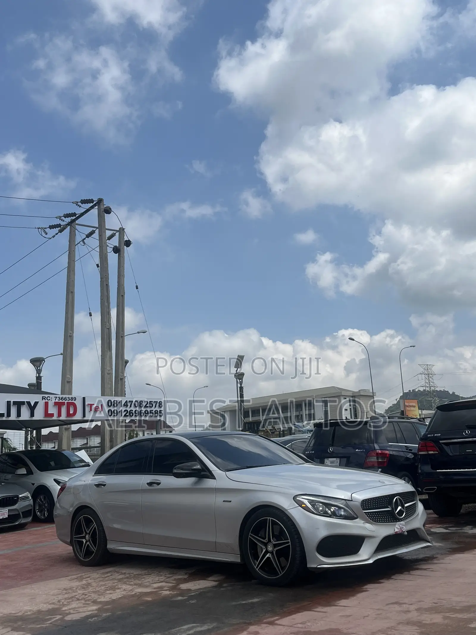 Mercedes-Benz C450 2015 Silver