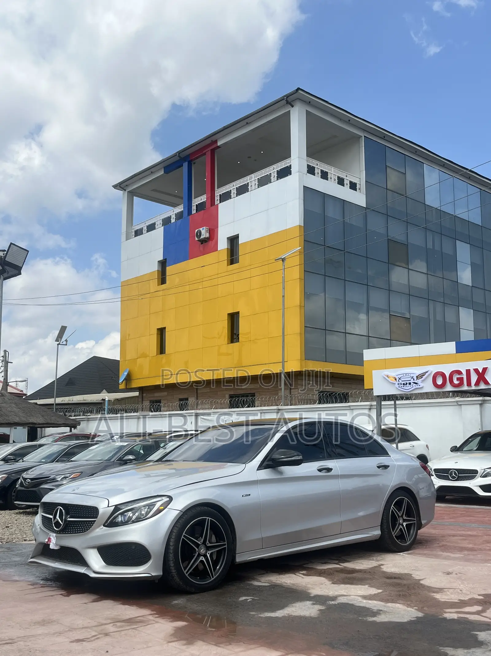 Mercedes-Benz C450 2015 Silver