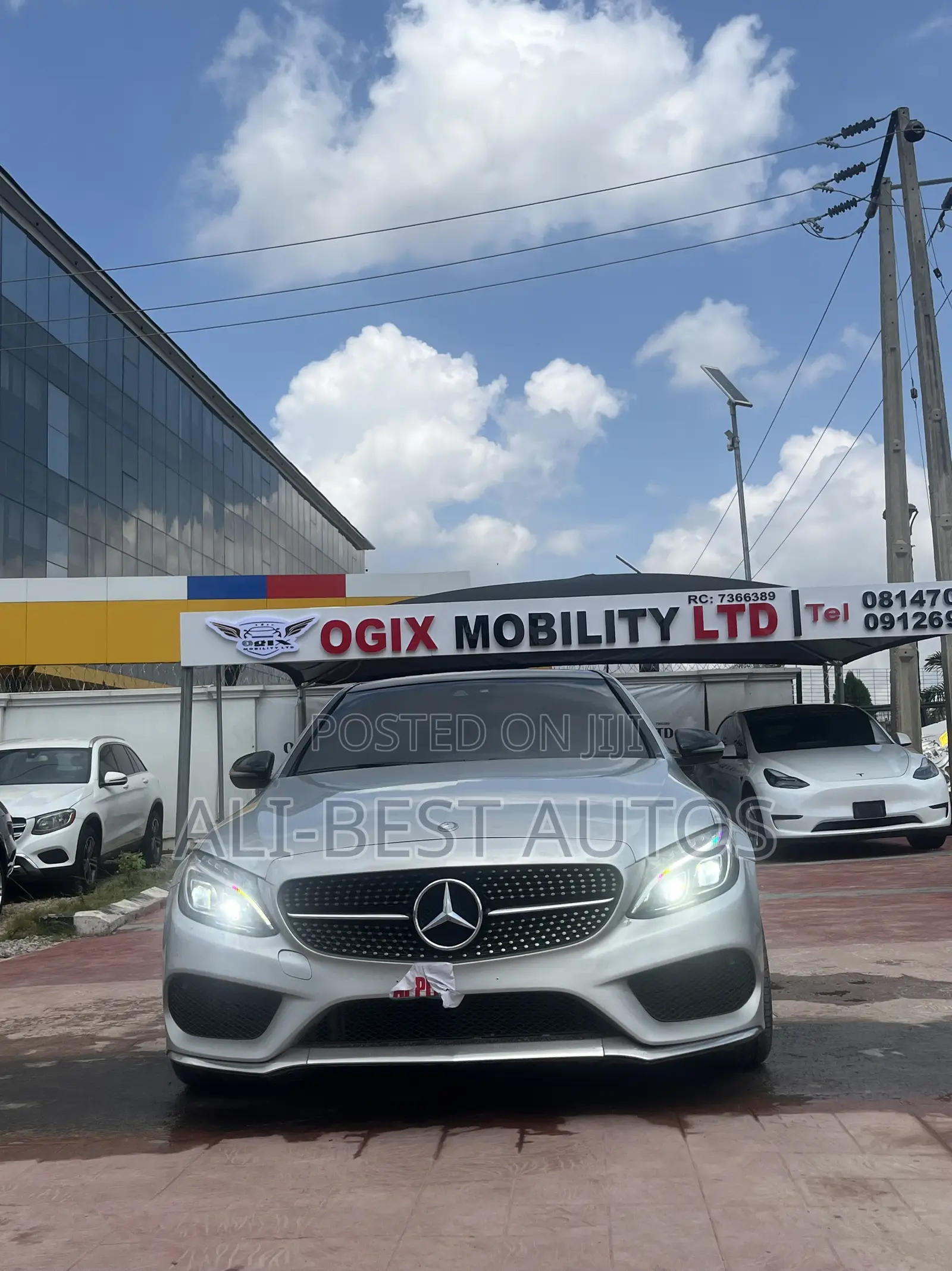 Mercedes-Benz C450 2015 Silver